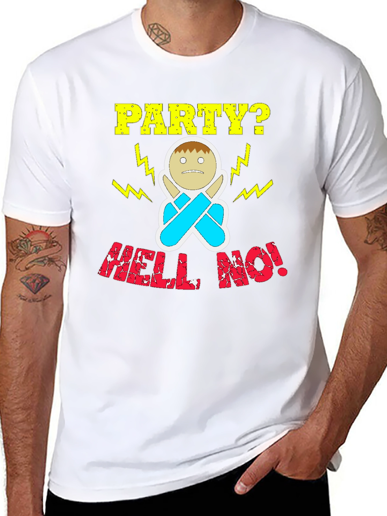Party? Hell No! Graphic T-Shirt