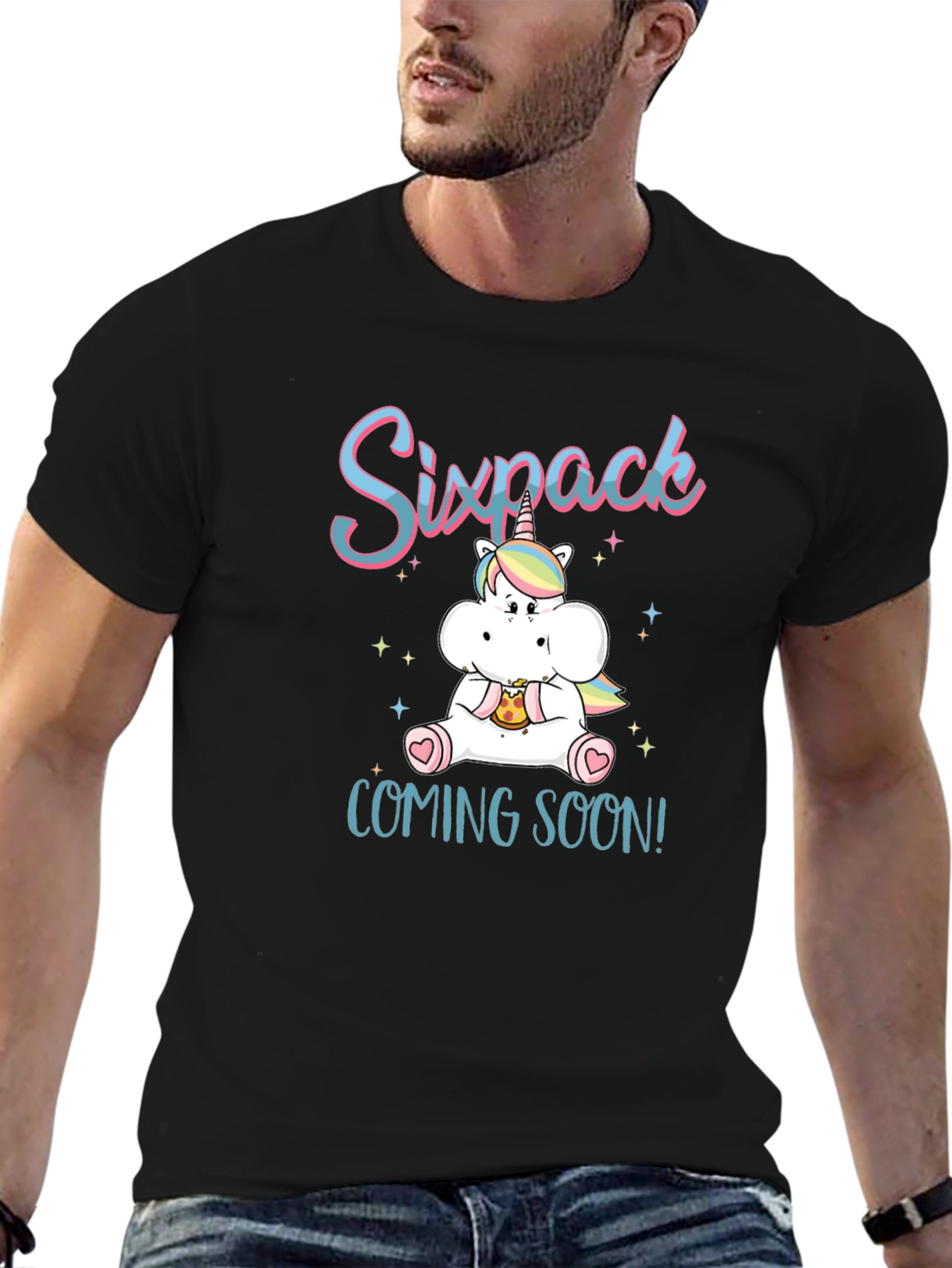 Sixpack Coming Soon Unisex T-Shirt