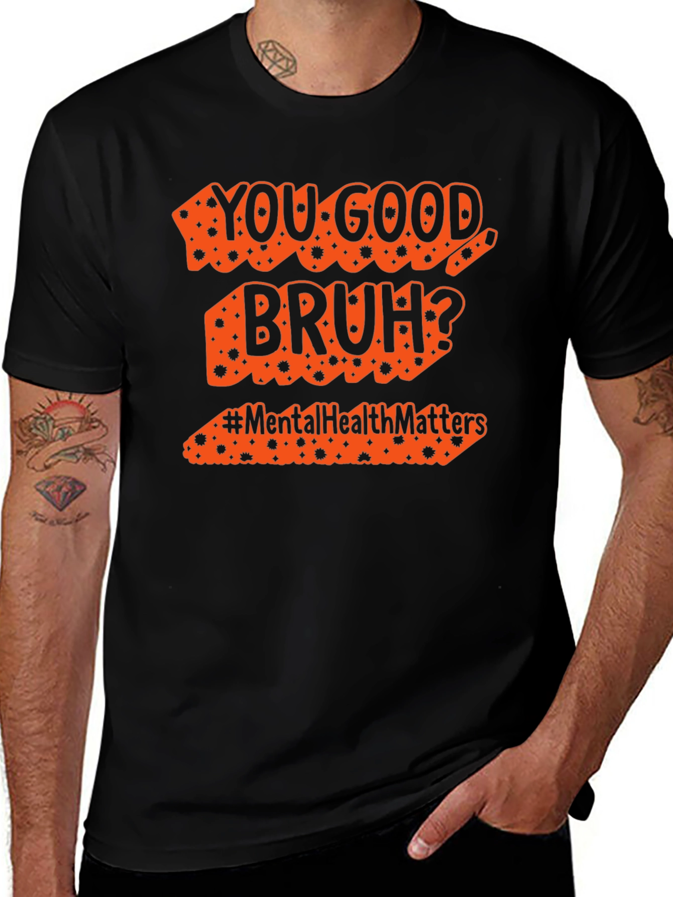 You Good Bruh? Mental Health Matters T-Shirt