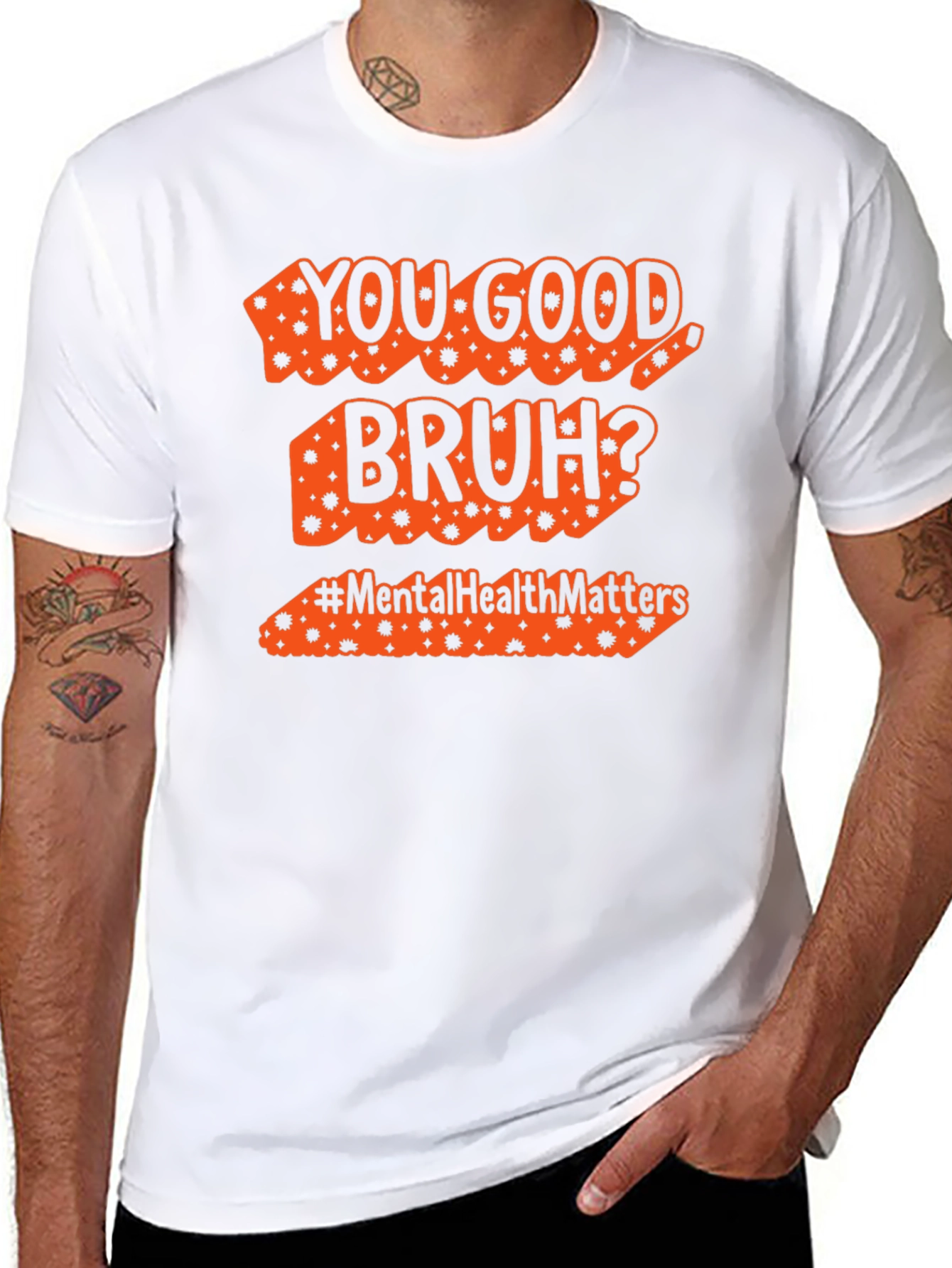You Good Bruh? Mental Health Matters T-Shirt