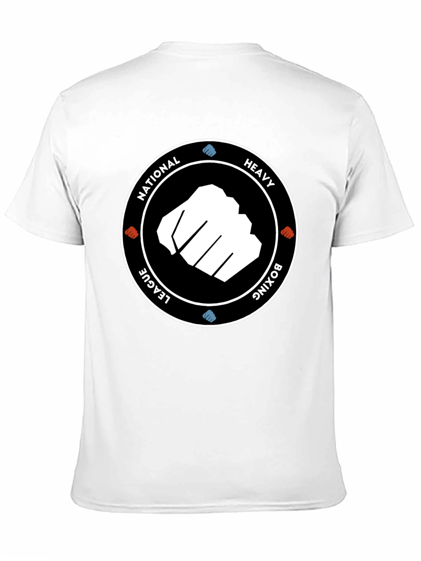 National Heavy Boxing League Black T-Shirt