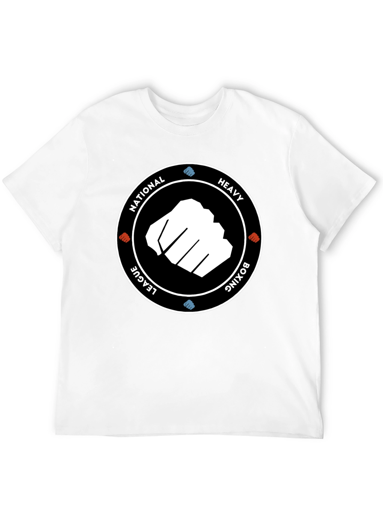 National Heavy Boxing League Black T-Shirt