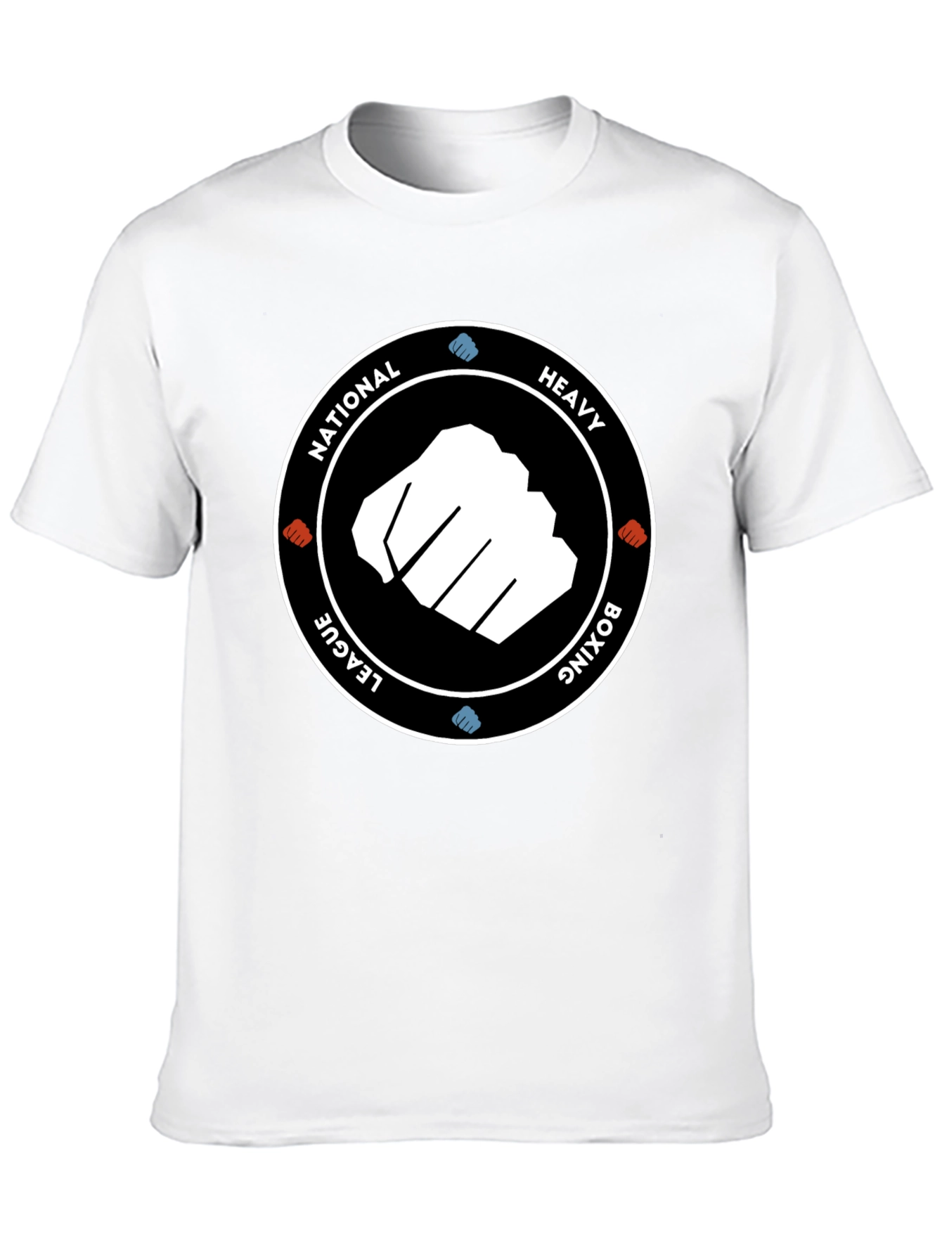 National Heavy Boxing League Black T-Shirt