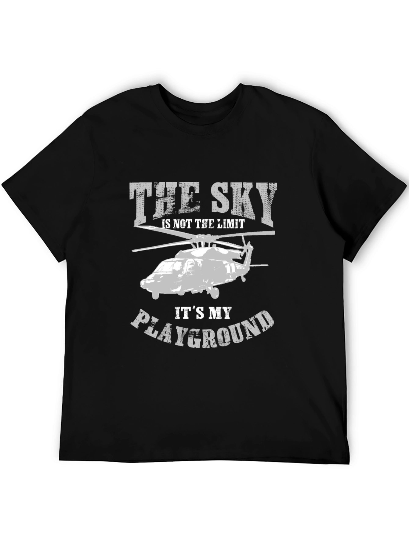 The Sky is My Playground Helicopter Graphic Tee
