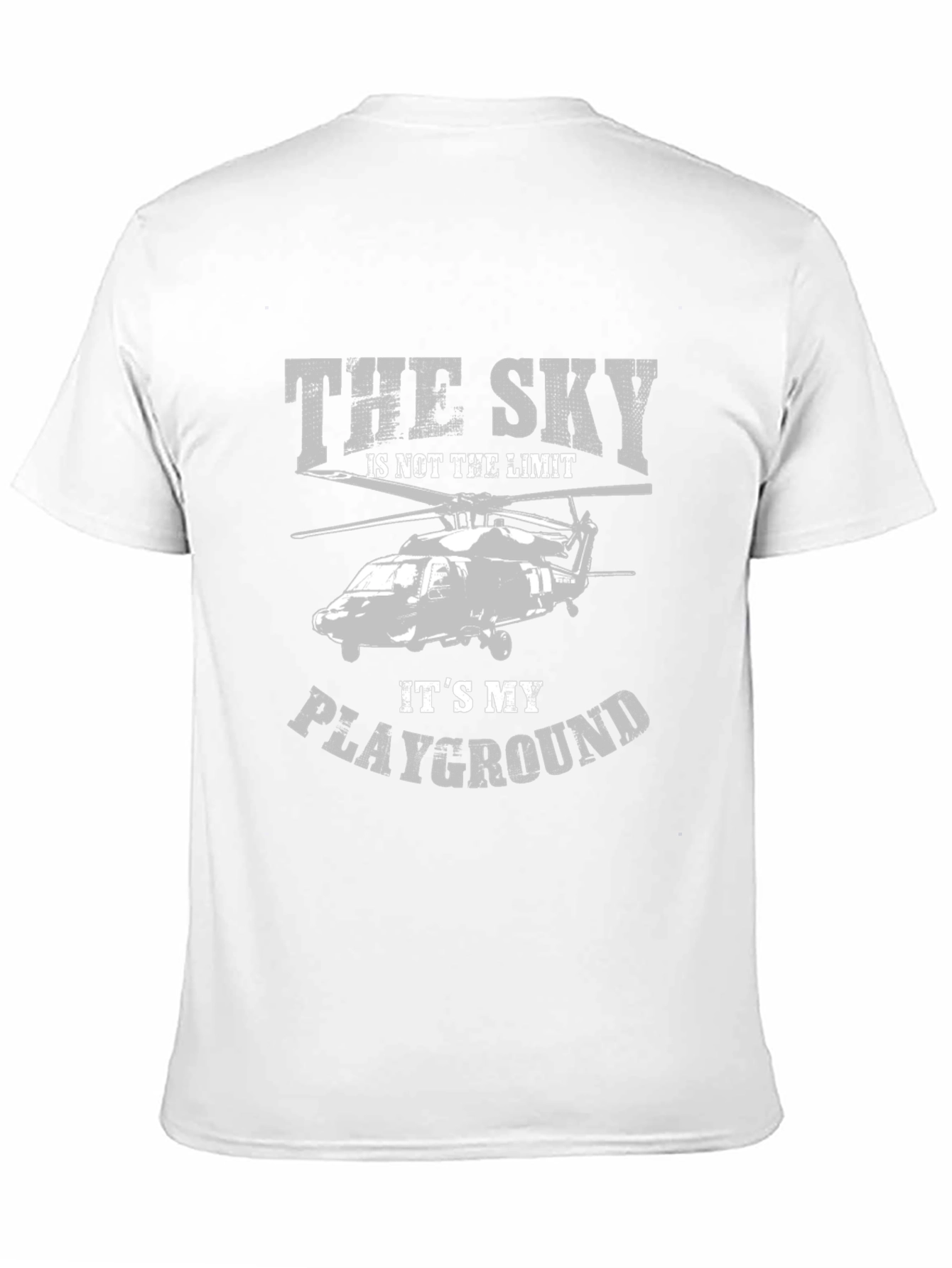 The Sky is My Playground Helicopter Graphic Tee