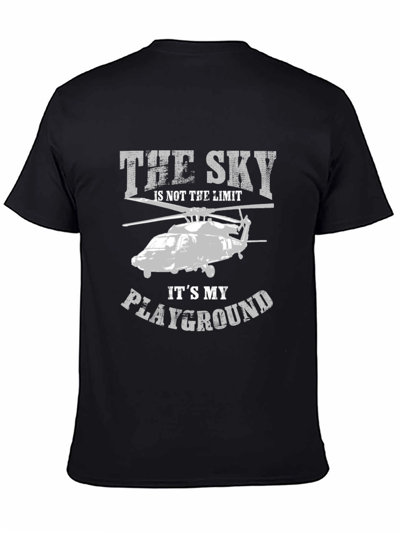 The Sky is My Playground Helicopter Graphic Tee