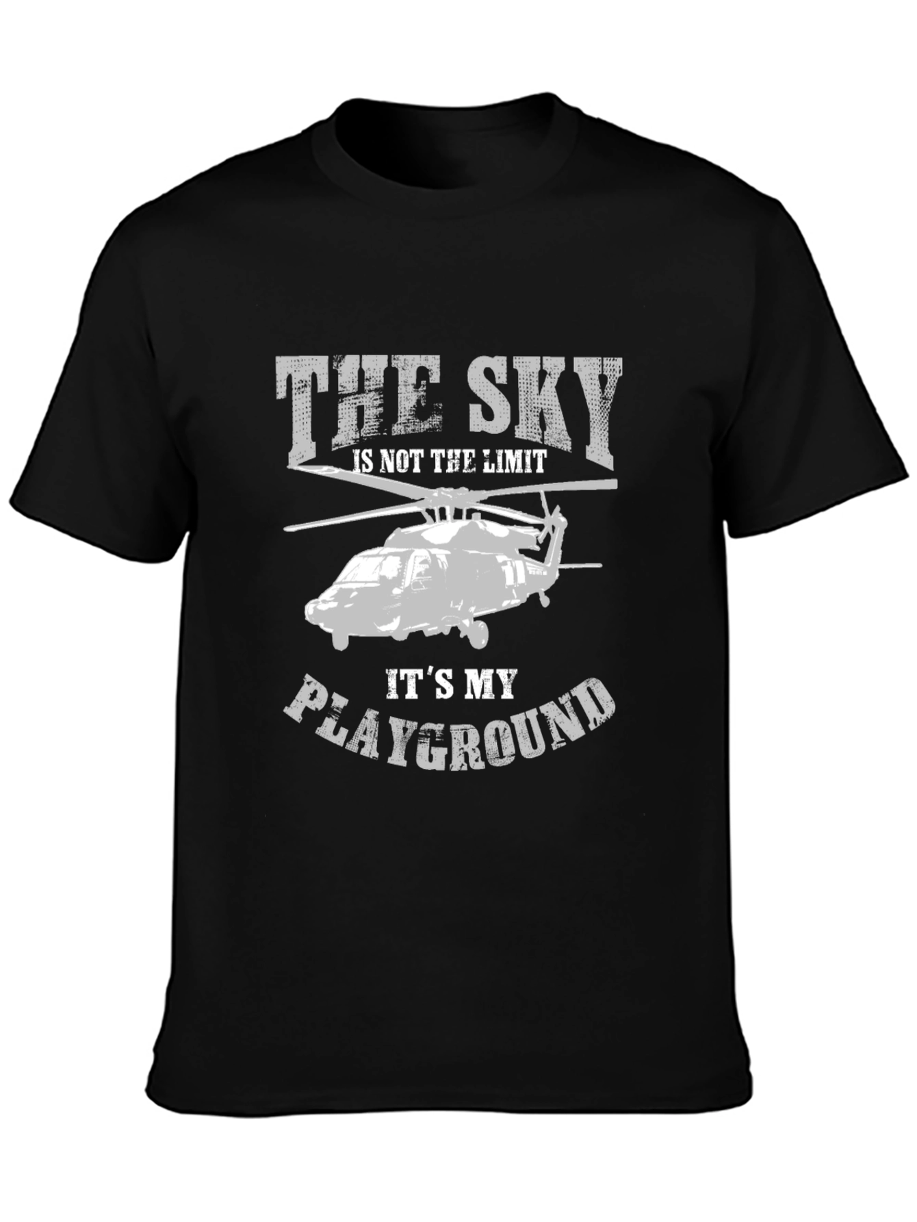 The Sky is My Playground Helicopter Graphic Tee