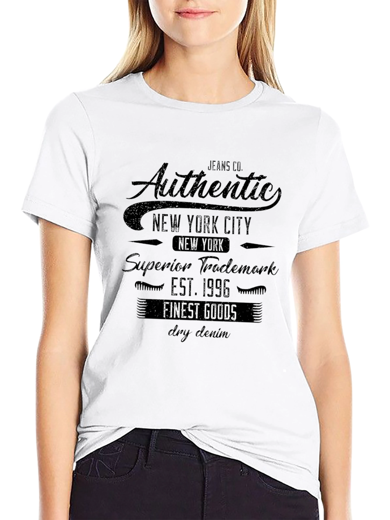 Authentic New York City Mens Graphic Tee