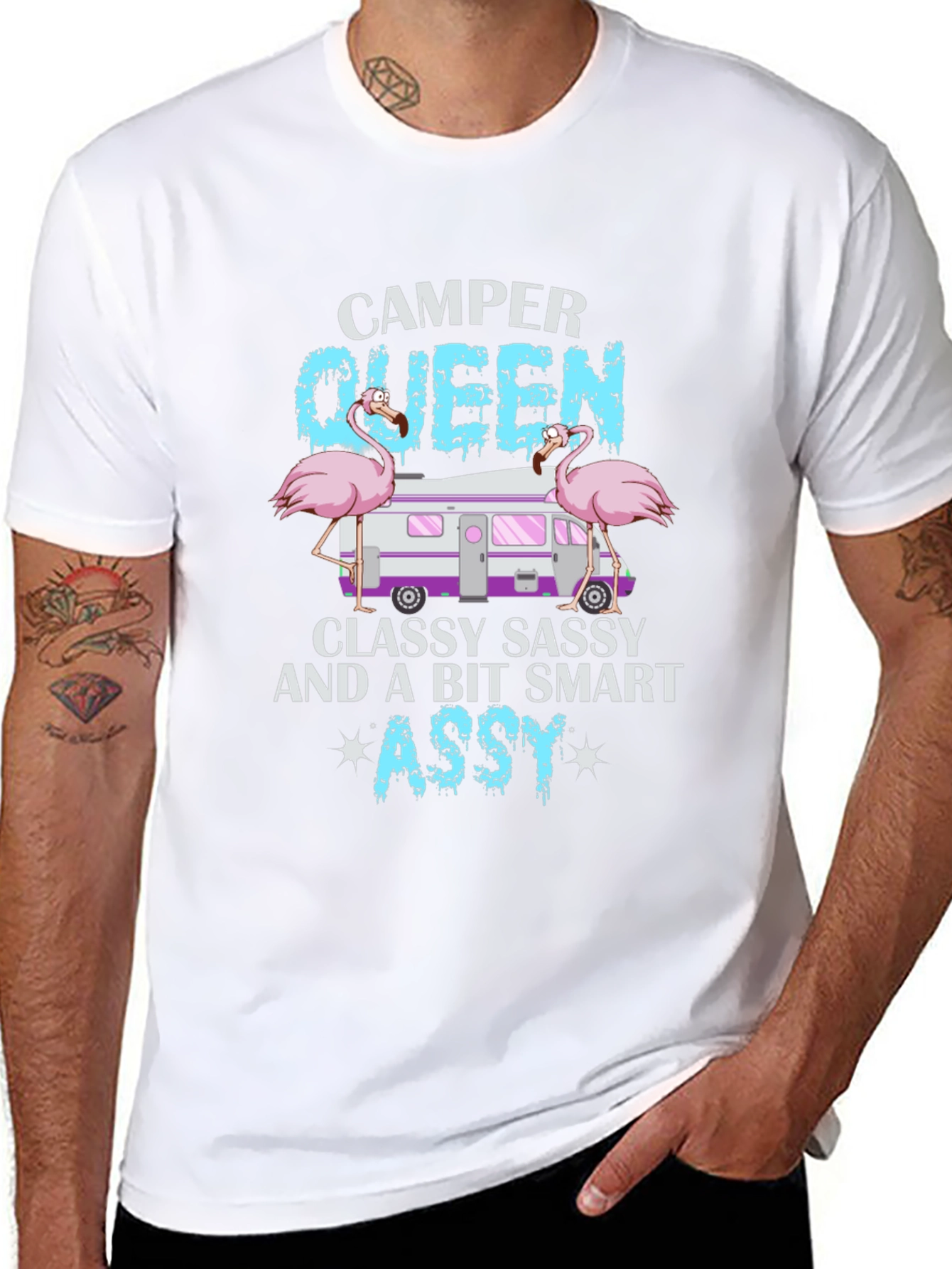 Camper Queen Classy Sassy T-Shirt