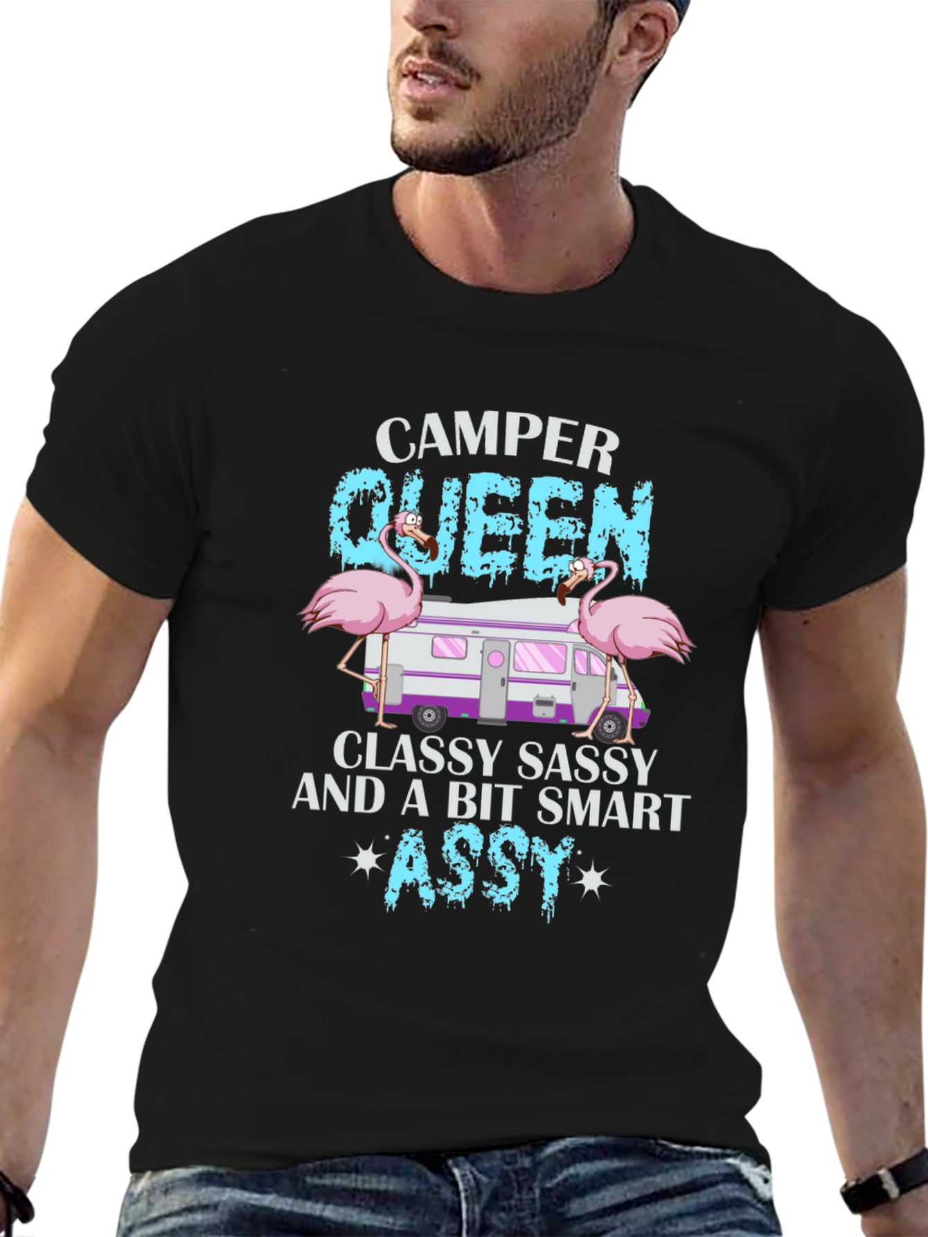 Camper Queen Classy Sassy T-Shirt