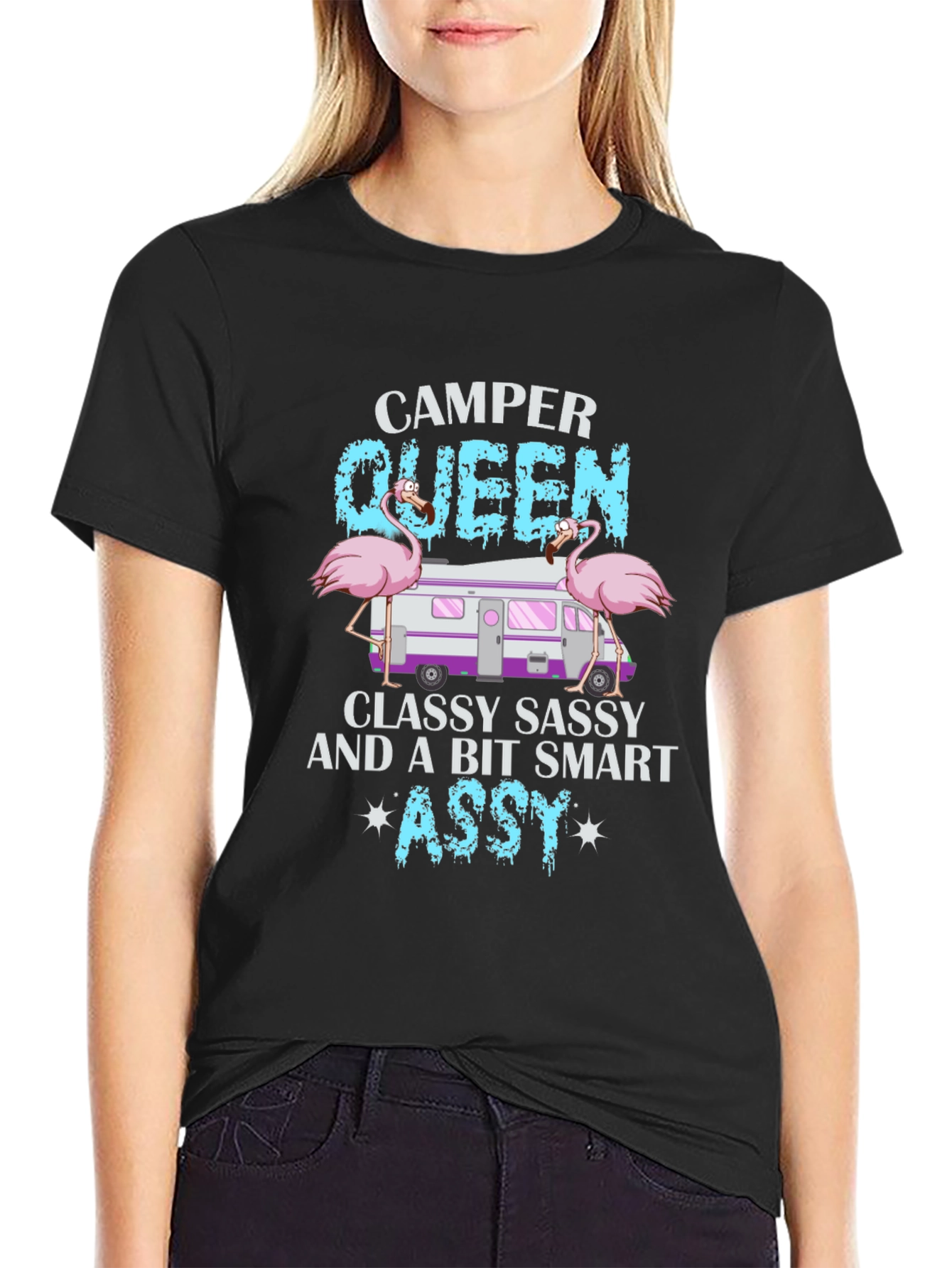 Camper Queen Classy Sassy T-Shirt