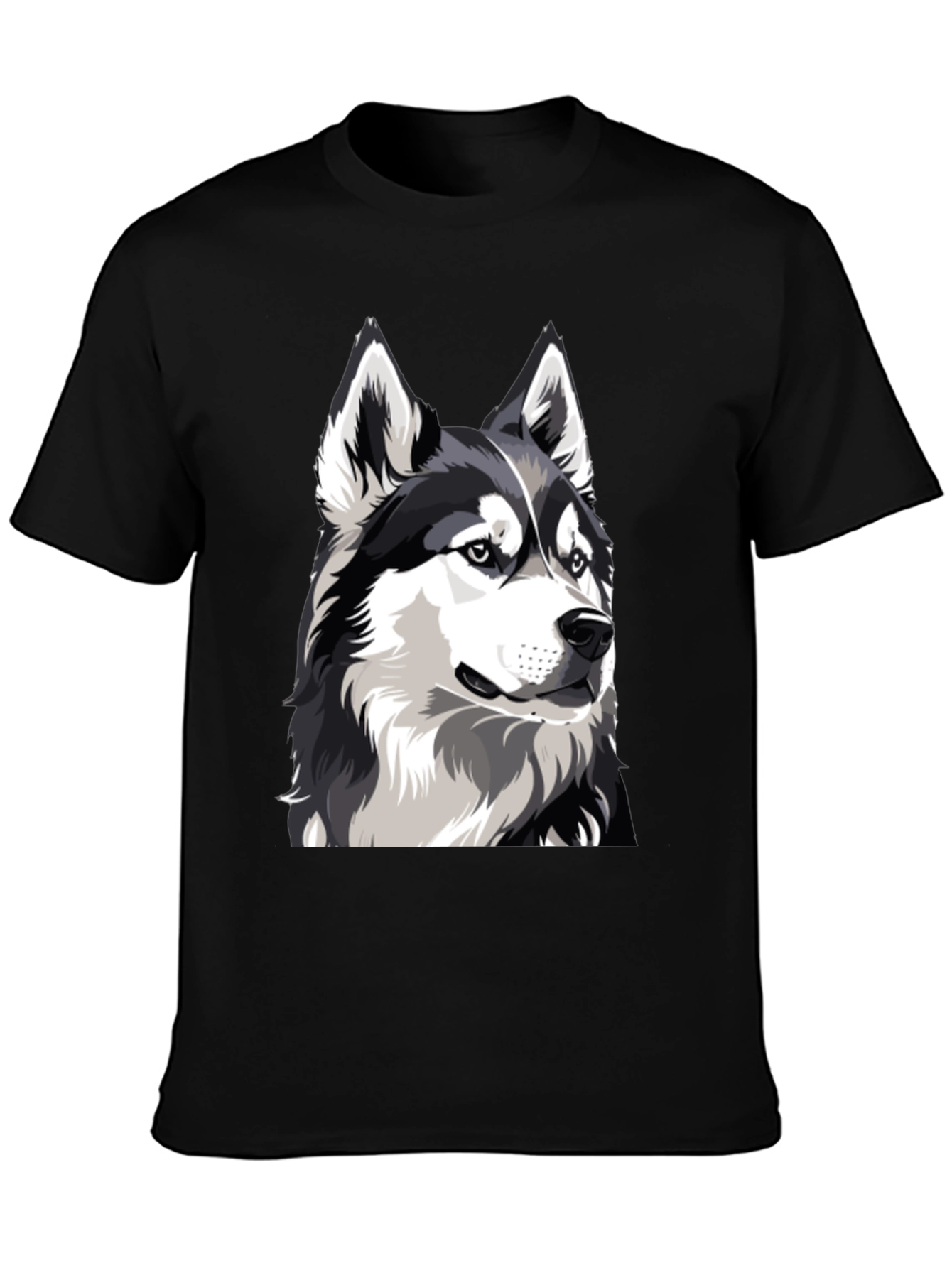 Husky Dog Graphic T-Shirt - Cool Animal Tee