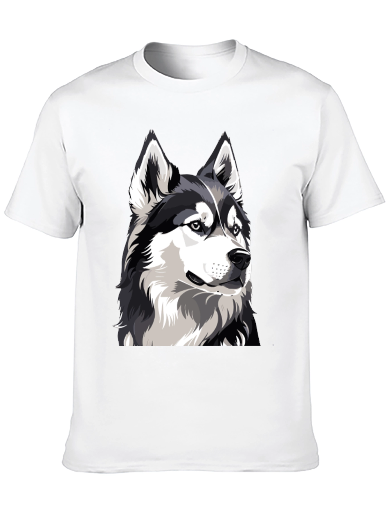 Husky Dog Graphic T-Shirt - Cool Animal Tee