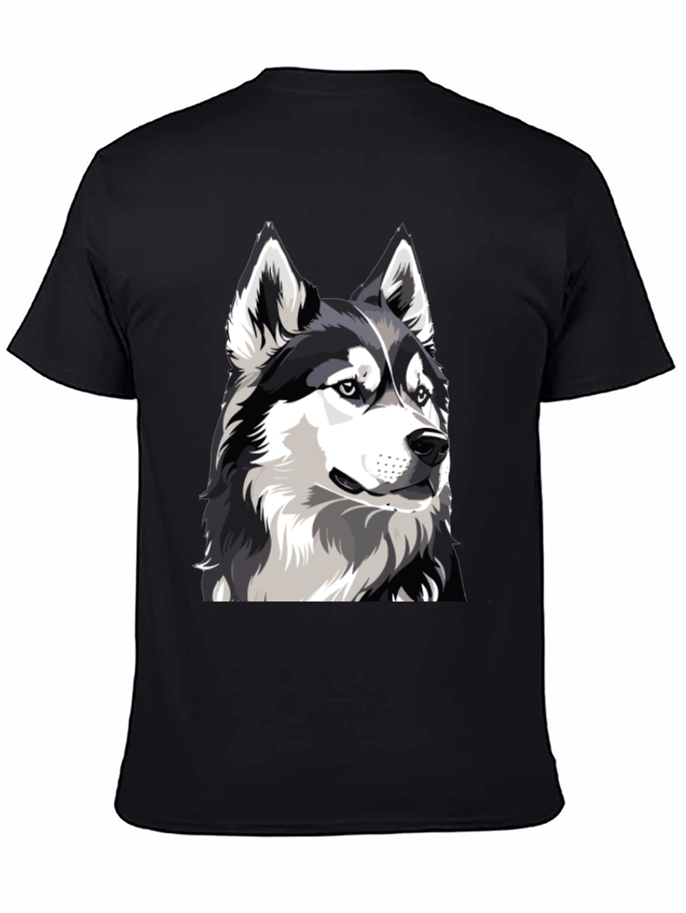 Husky Dog Graphic T-Shirt - Cool Animal Tee