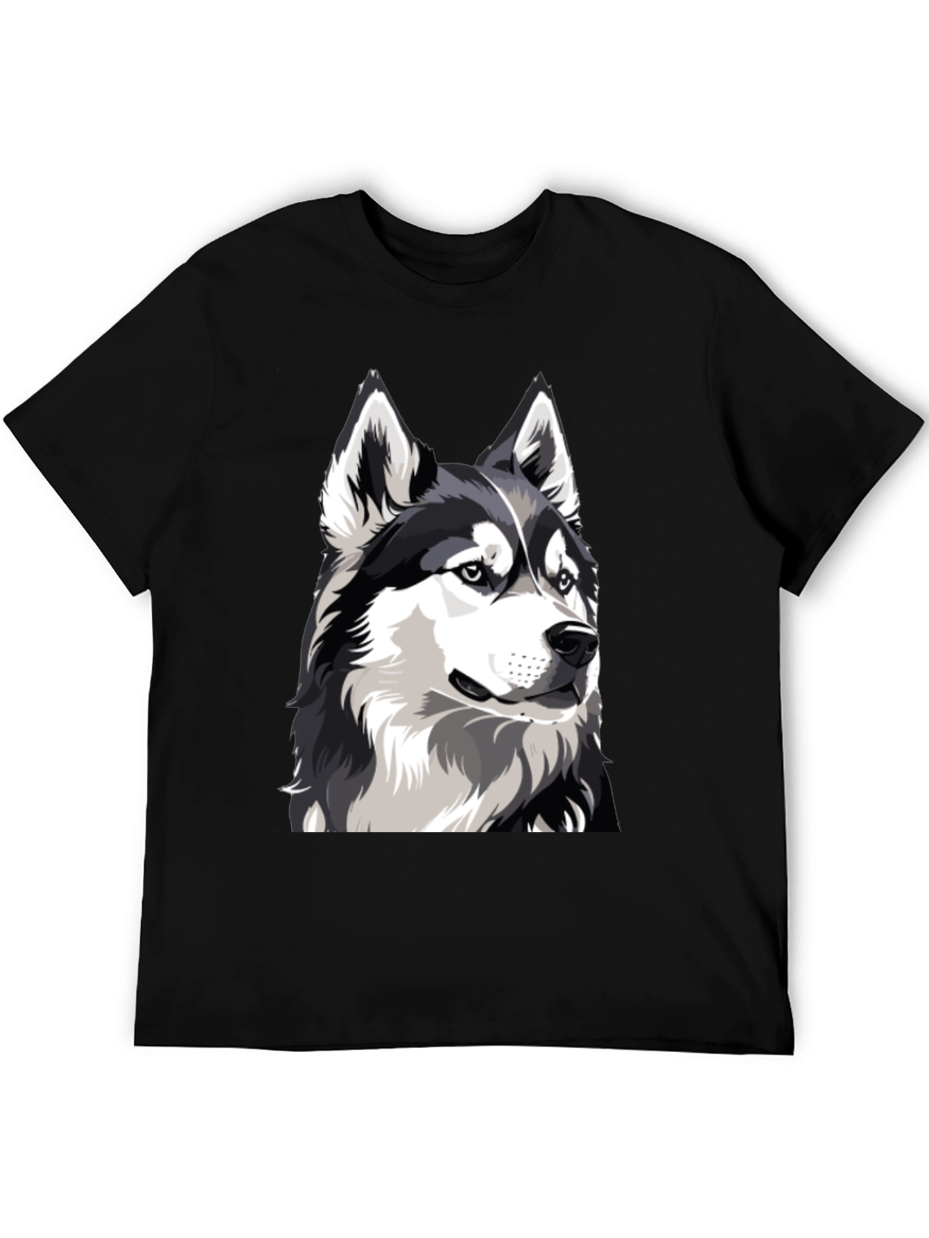 Husky Dog Graphic T-Shirt - Cool Animal Tee