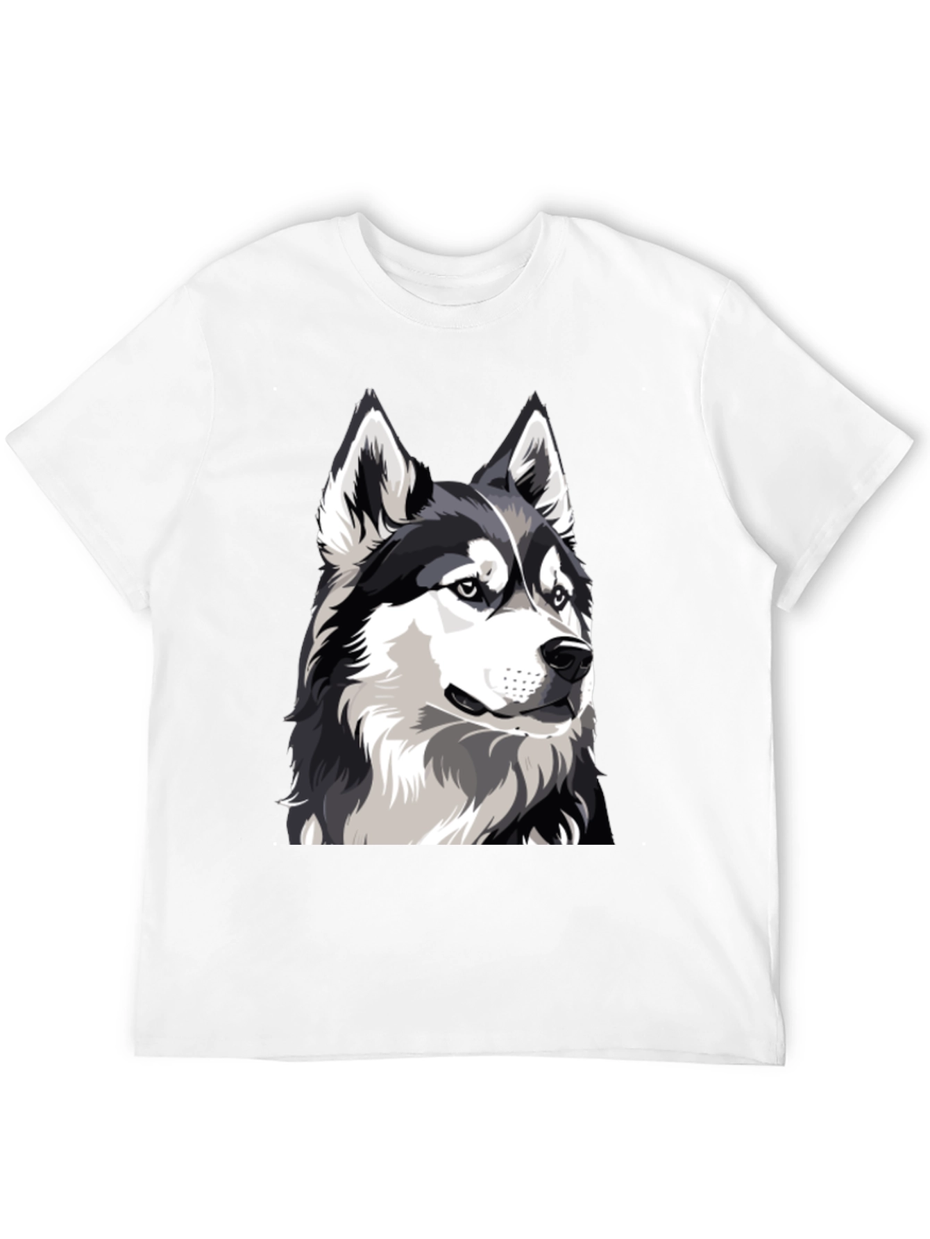 Husky Dog Graphic T-Shirt - Cool Animal Tee