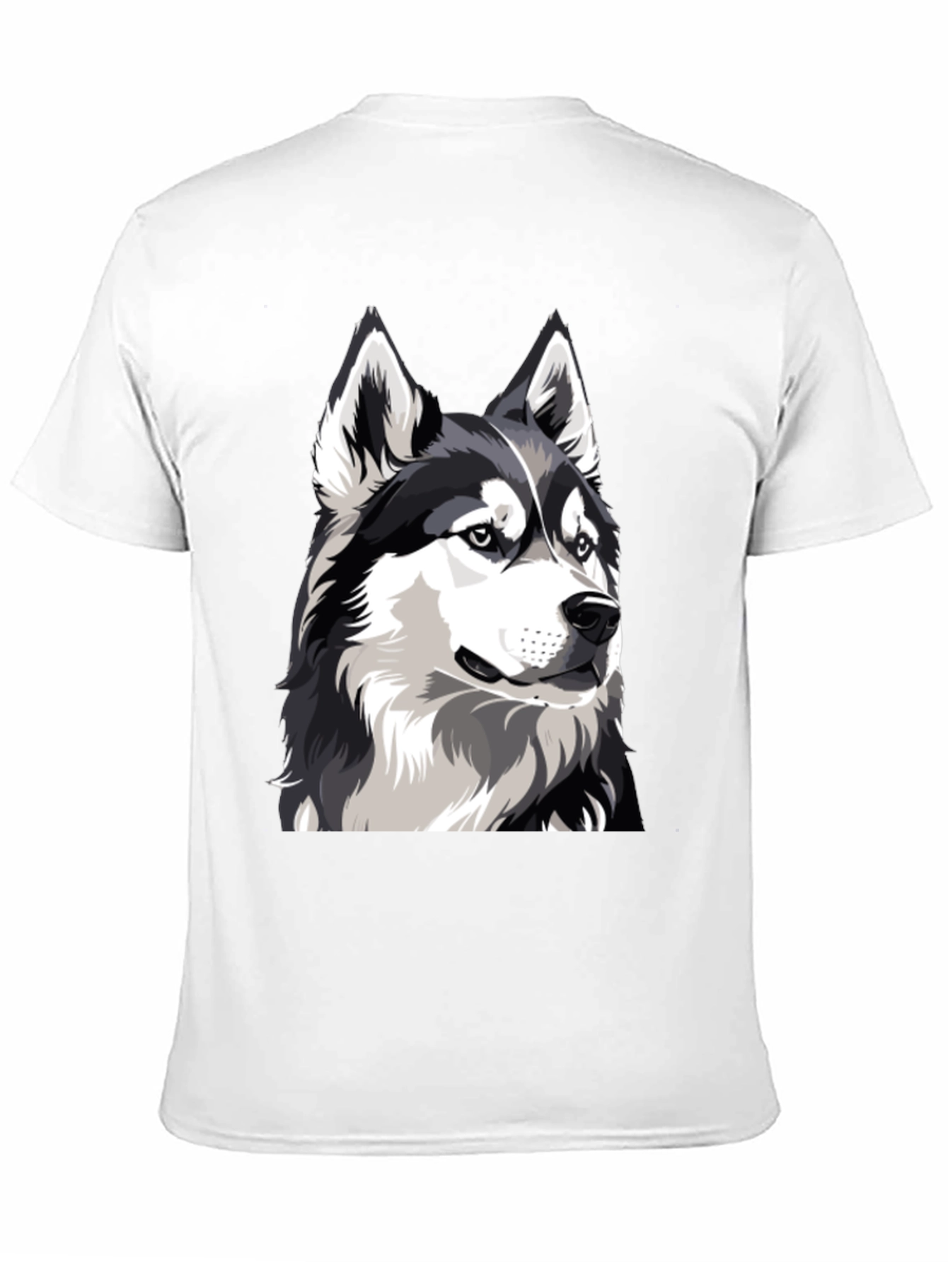Husky Dog Graphic T-Shirt - Cool Animal Tee
