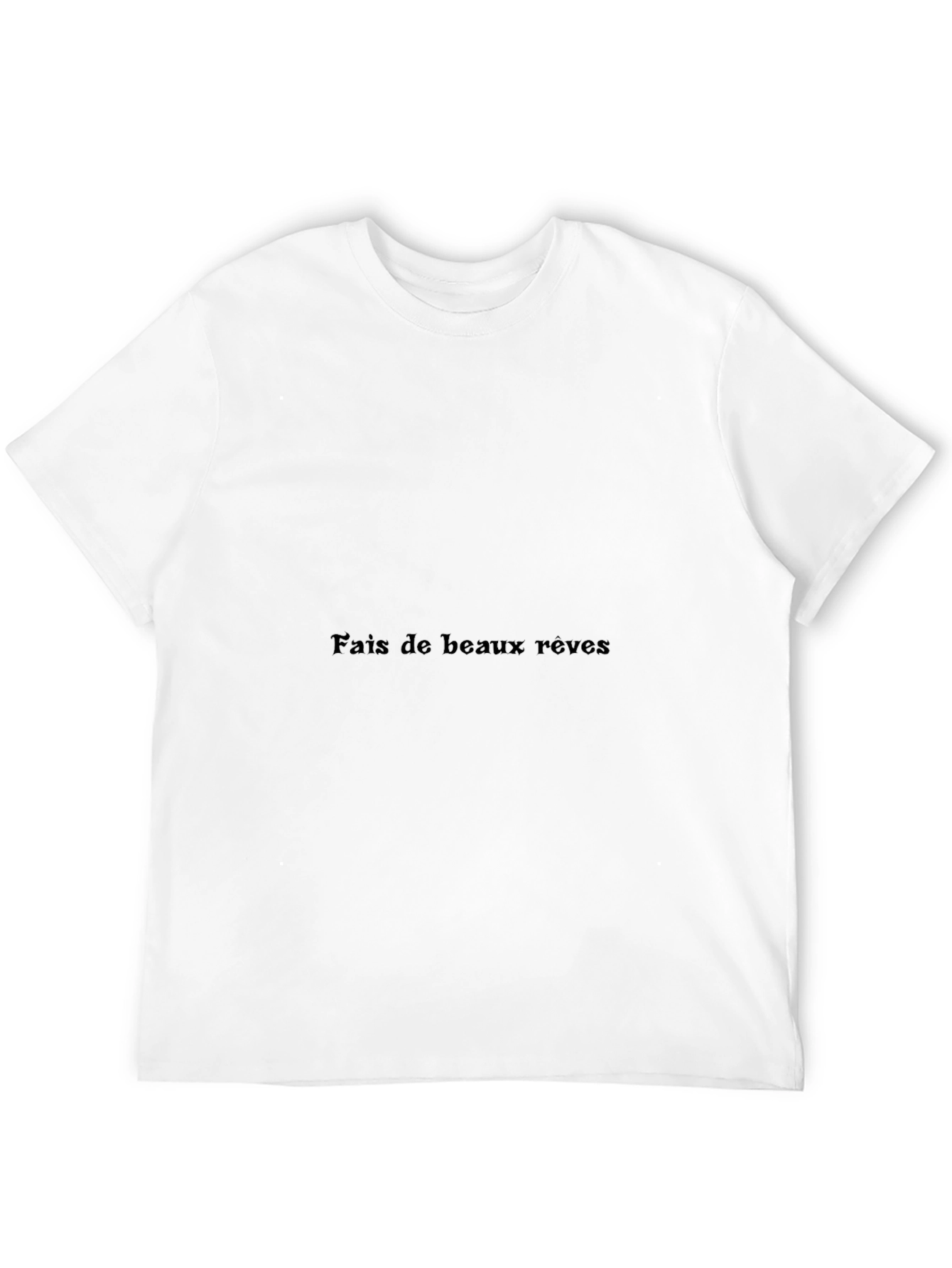 Fais de Beaux Rêves Black T-Shirt