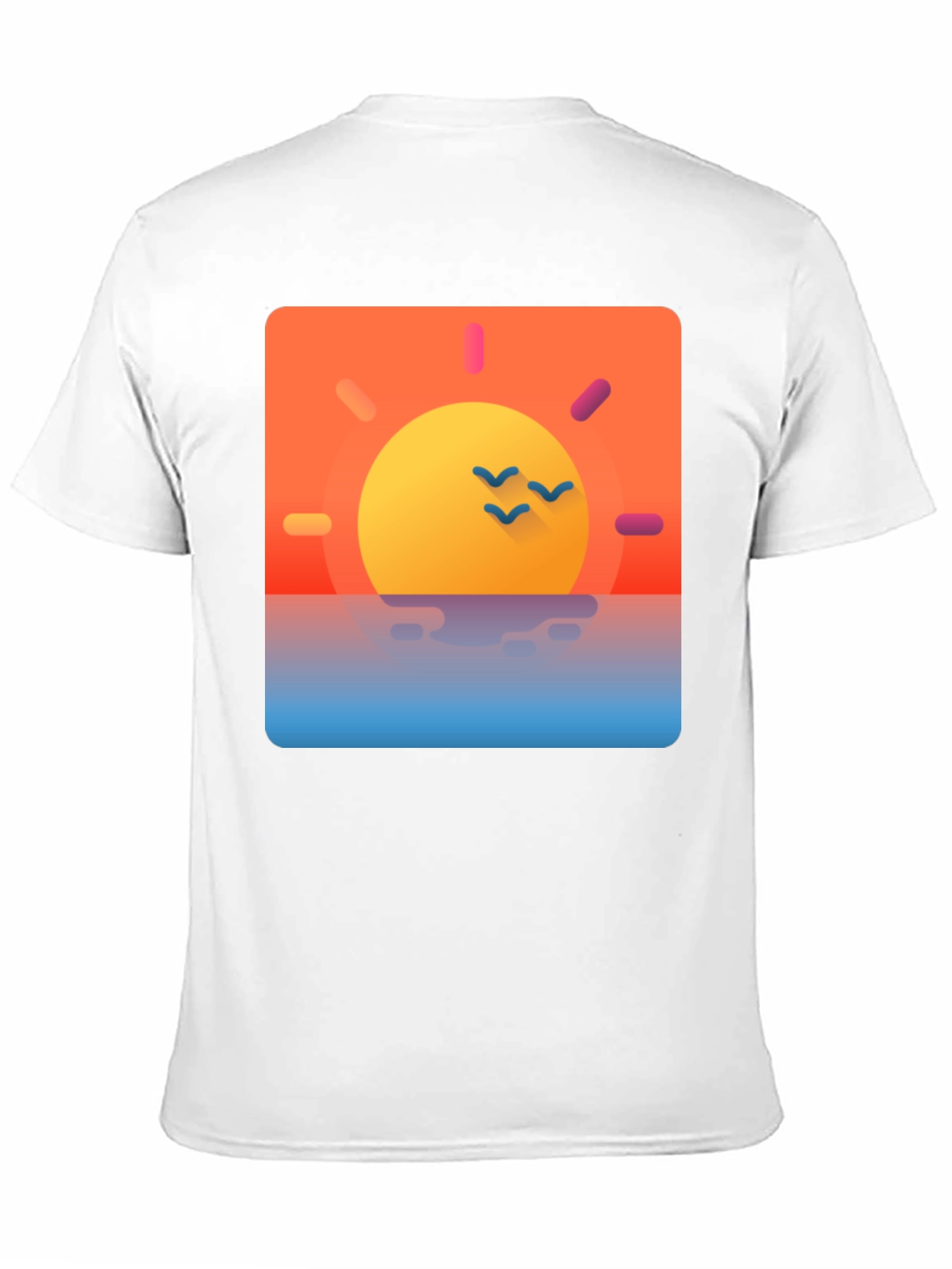 Sunset Graphic Tee - Cool Coastal Design