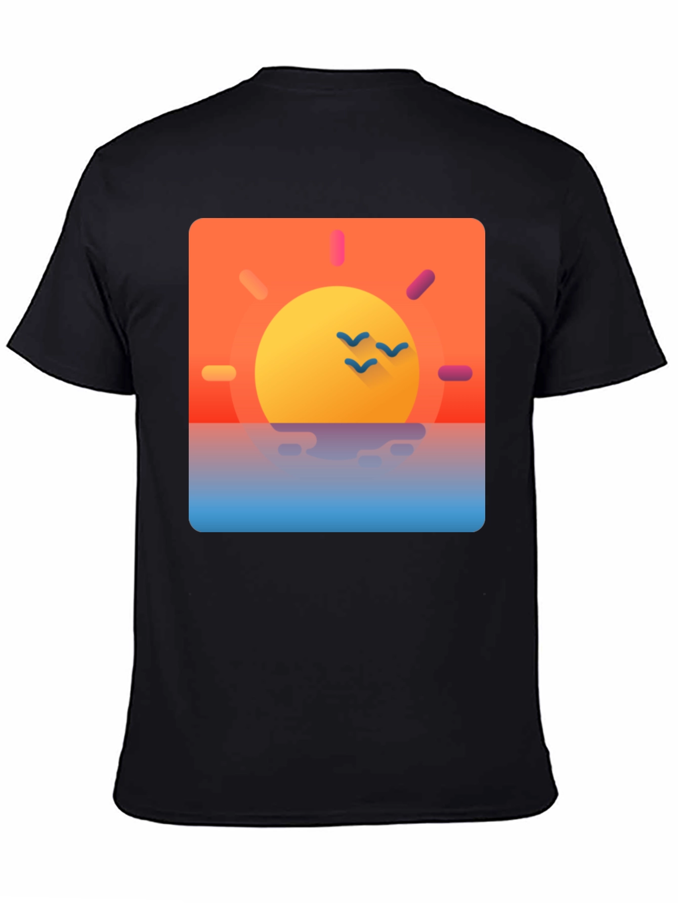 Sunset Graphic Tee - Cool Coastal Design