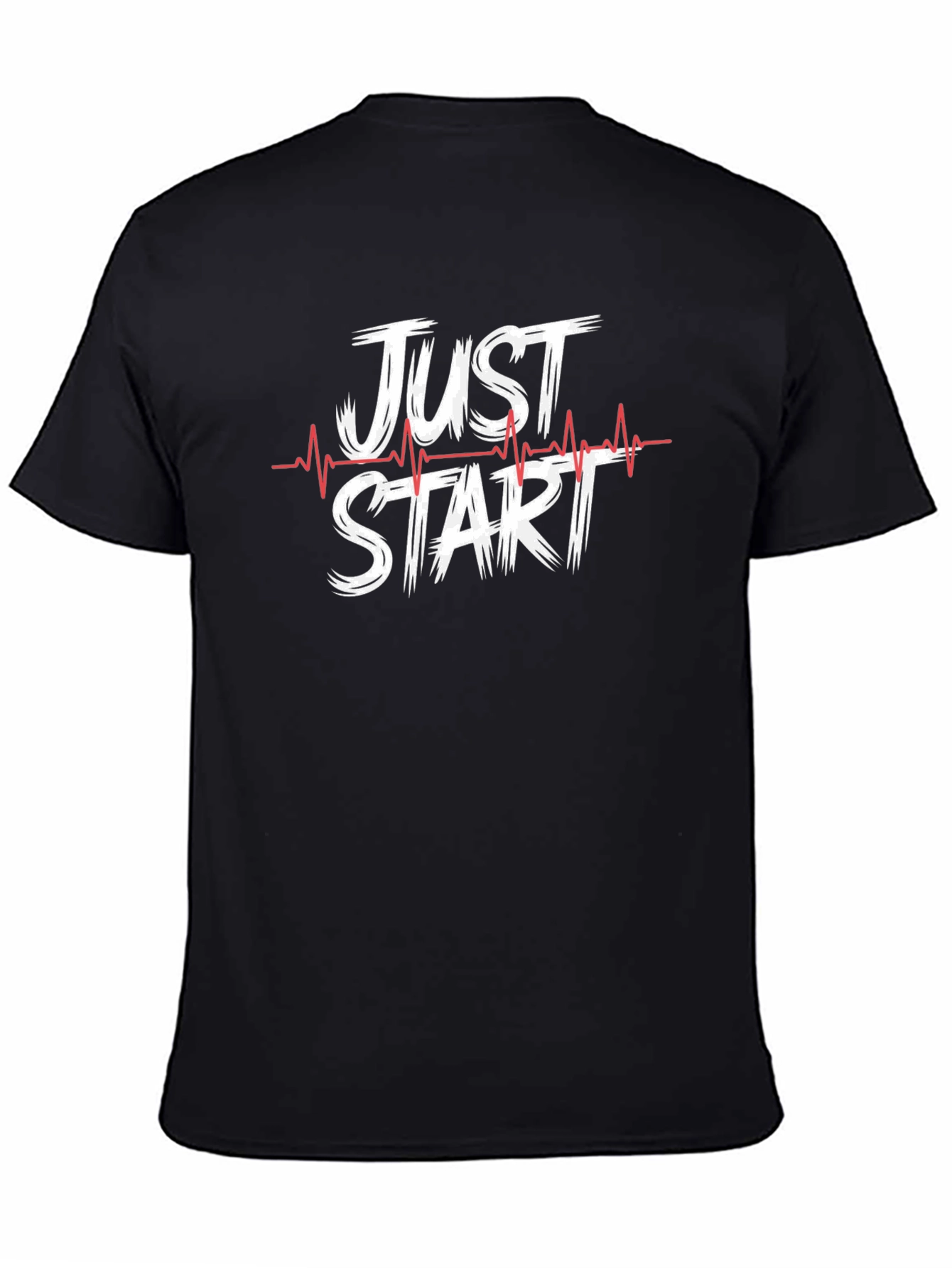 Just Start T-Shirt - Motivational Design