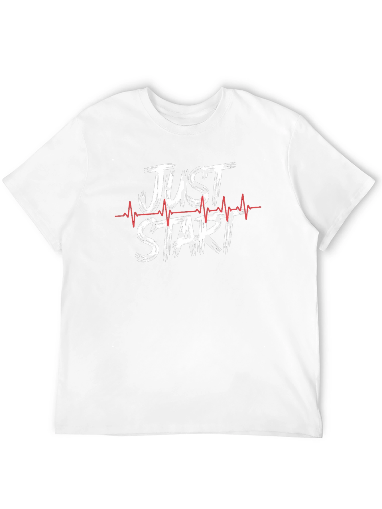 Just Start T-Shirt - Motivational Design