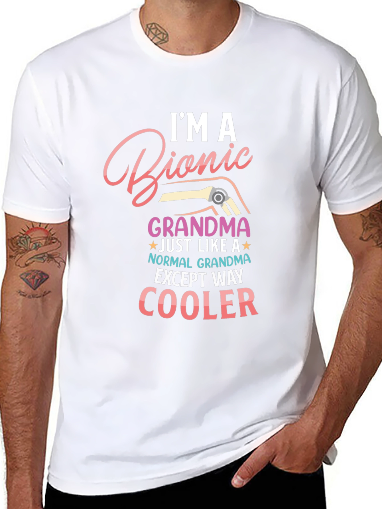 Im a Bionic Grandma T-Shirt