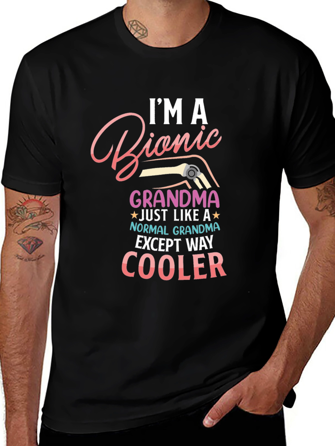 Im a Bionic Grandma T-Shirt