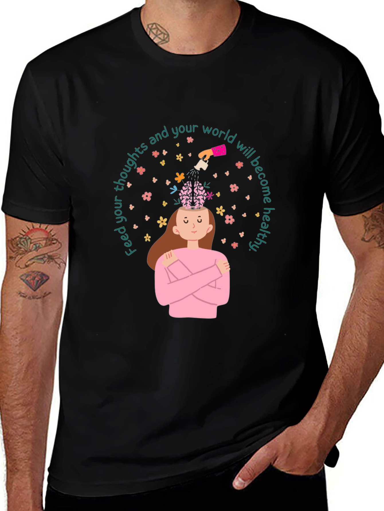 Mental Wellness Graphic T-Shirt