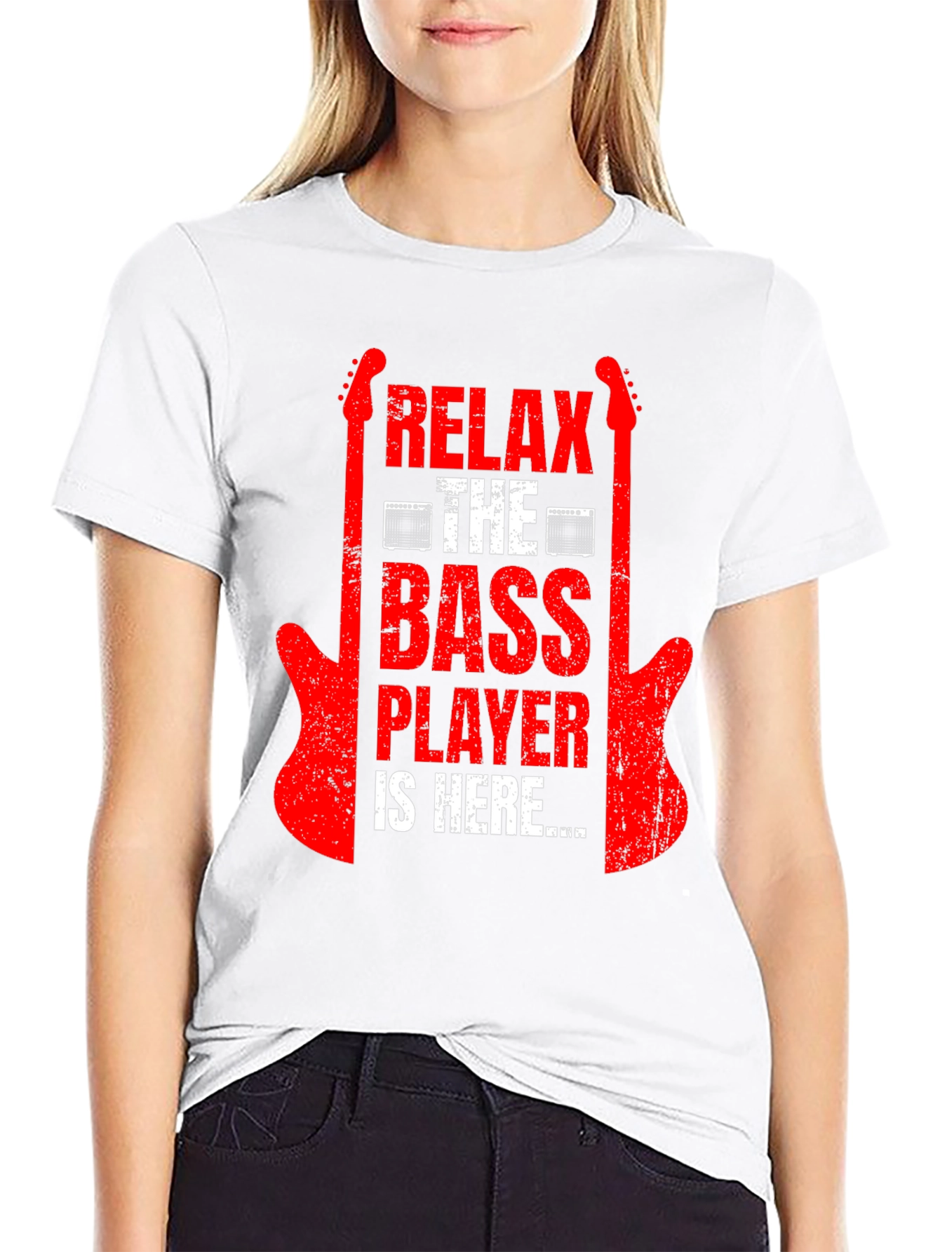 Relax The Bass Player Is Here T-Shirt