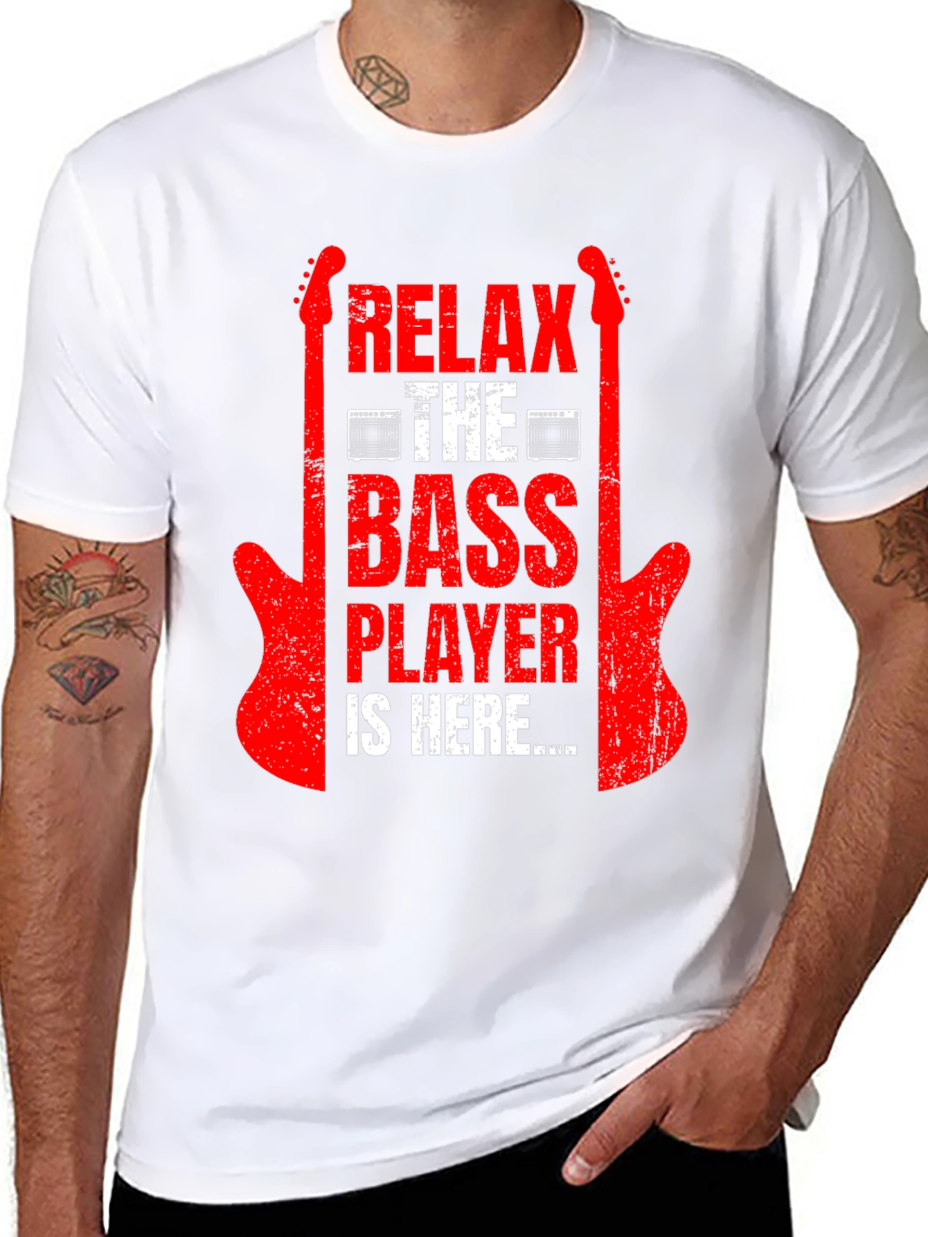 Relax The Bass Player Is Here T-Shirt