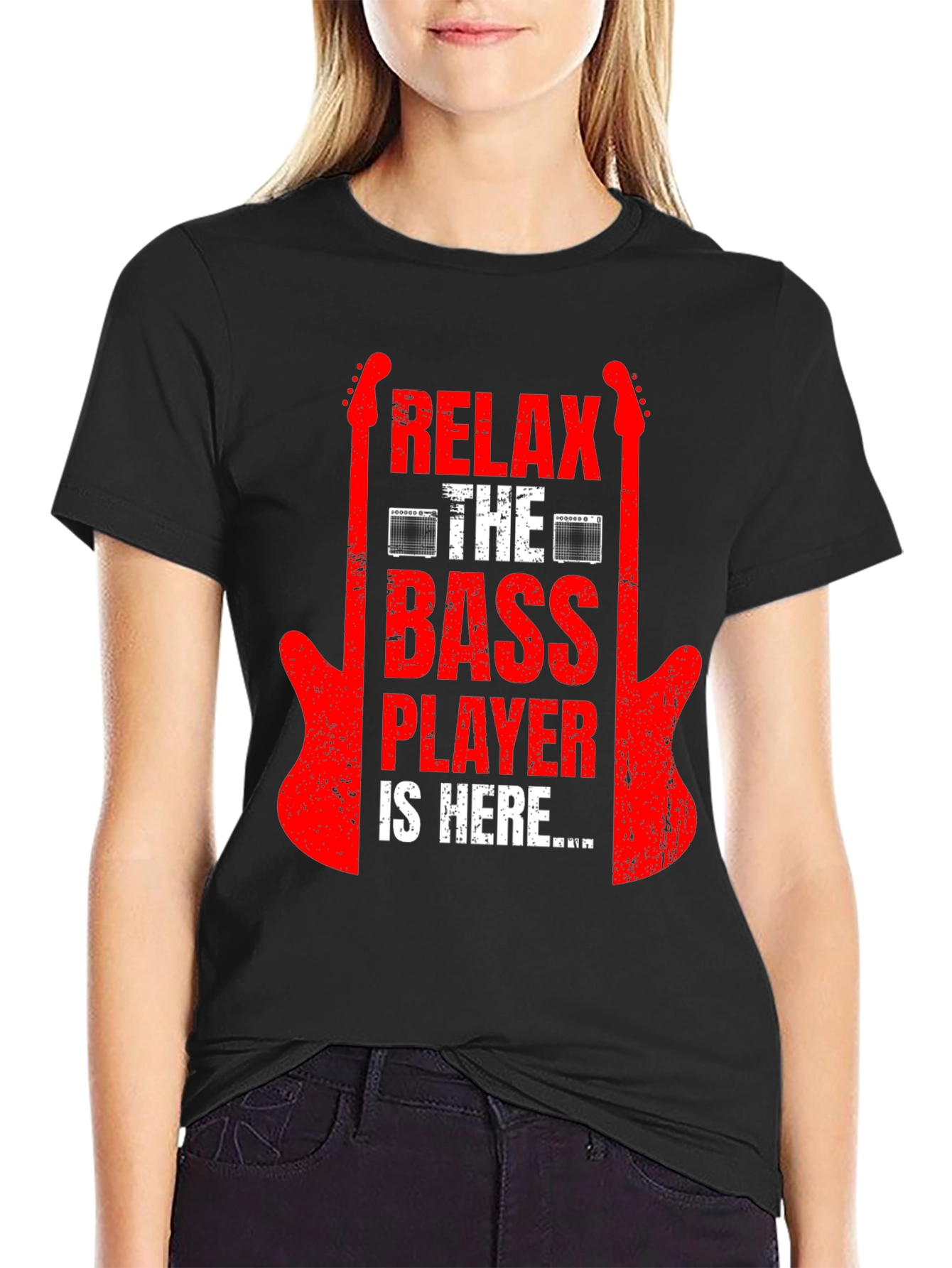 Relax The Bass Player Is Here T-Shirt