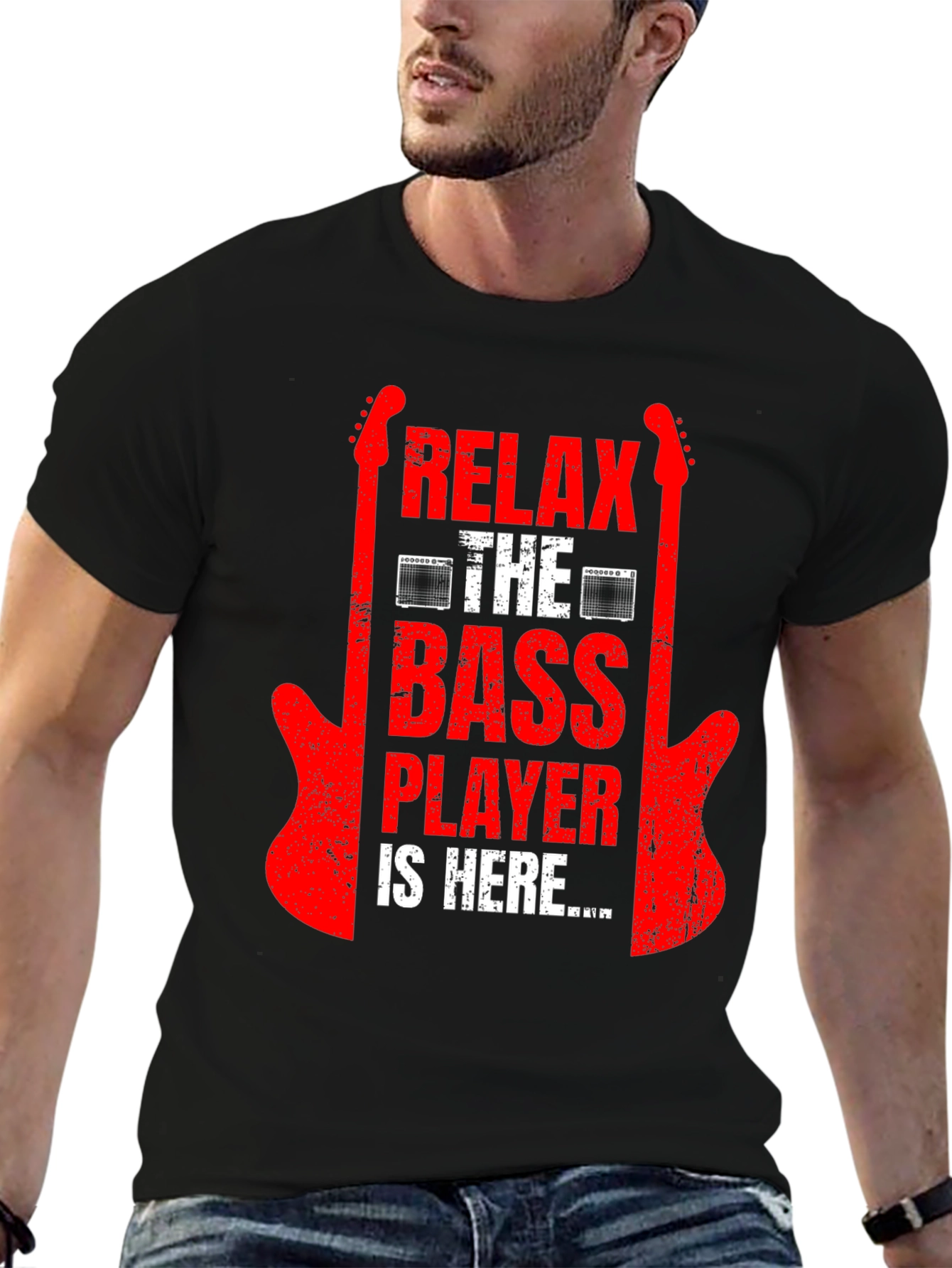 Relax The Bass Player Is Here T-Shirt