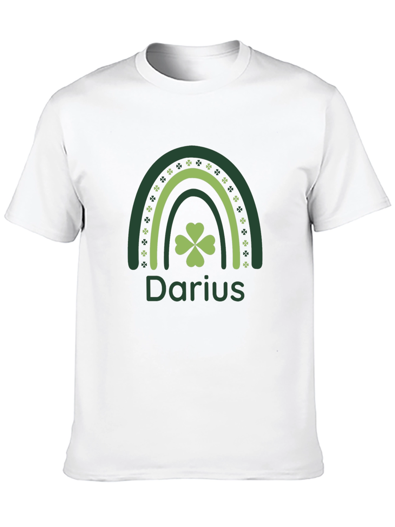 Personalized St. Patricks Day Rainbow T-Shirt