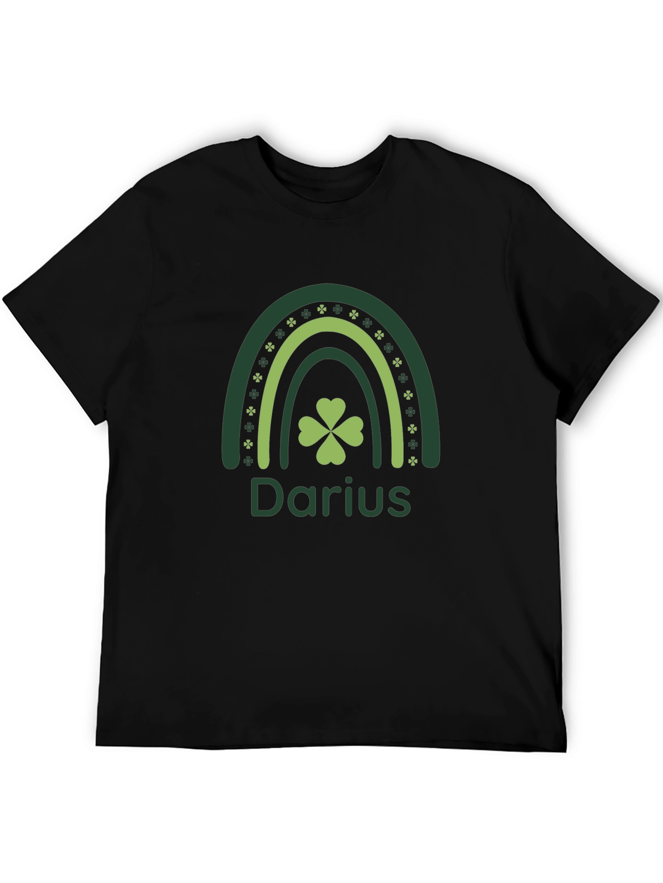 Personalized St. Patricks Day Rainbow T-Shirt