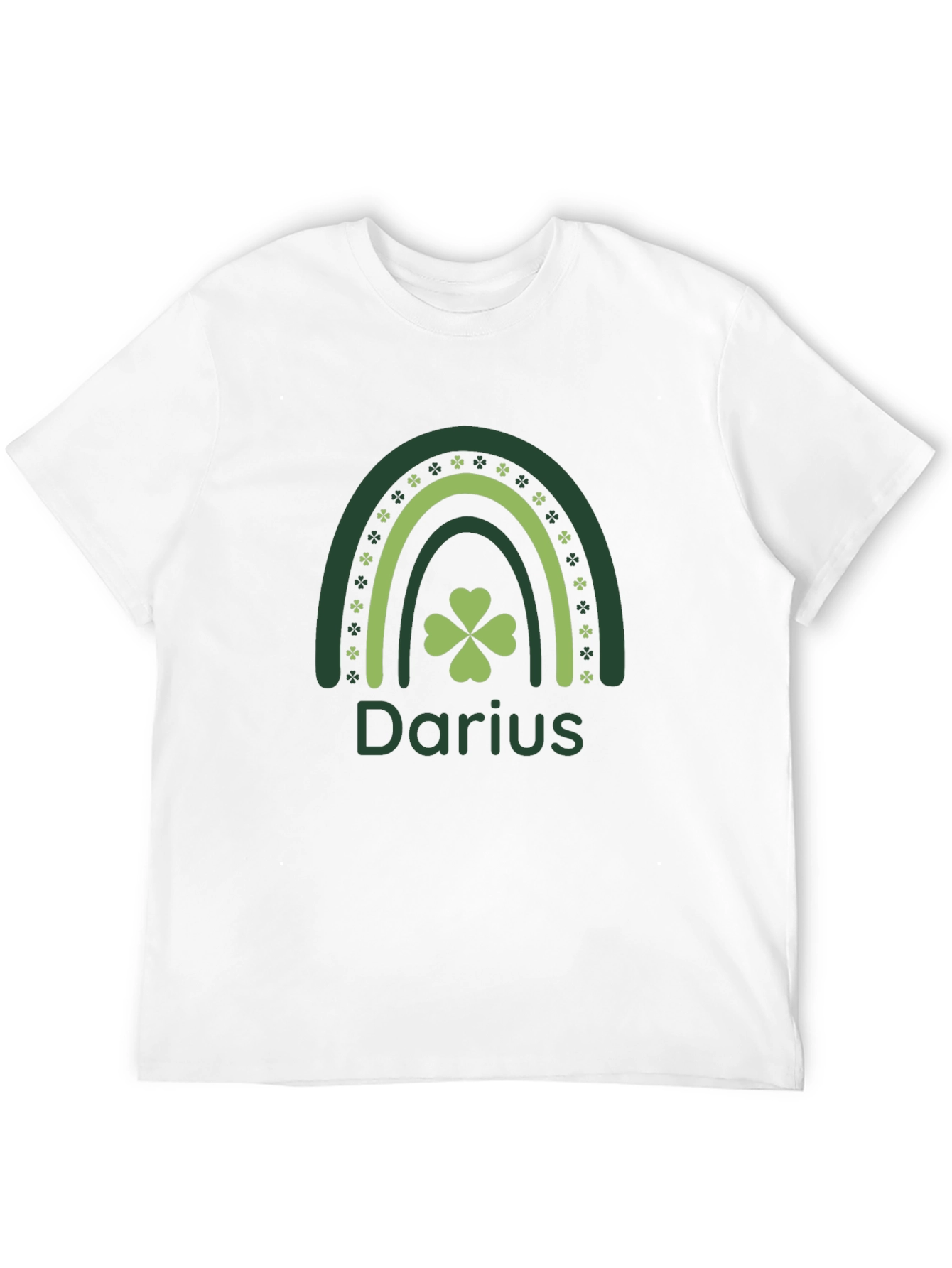 Personalized St. Patricks Day Rainbow T-Shirt
