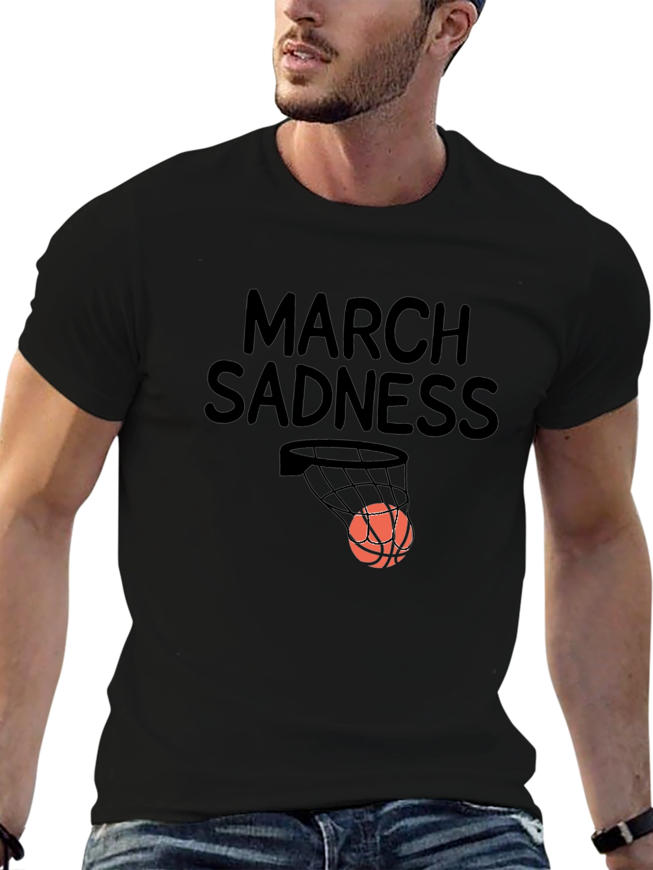 March Madness Basketball Graphic T-Shirt