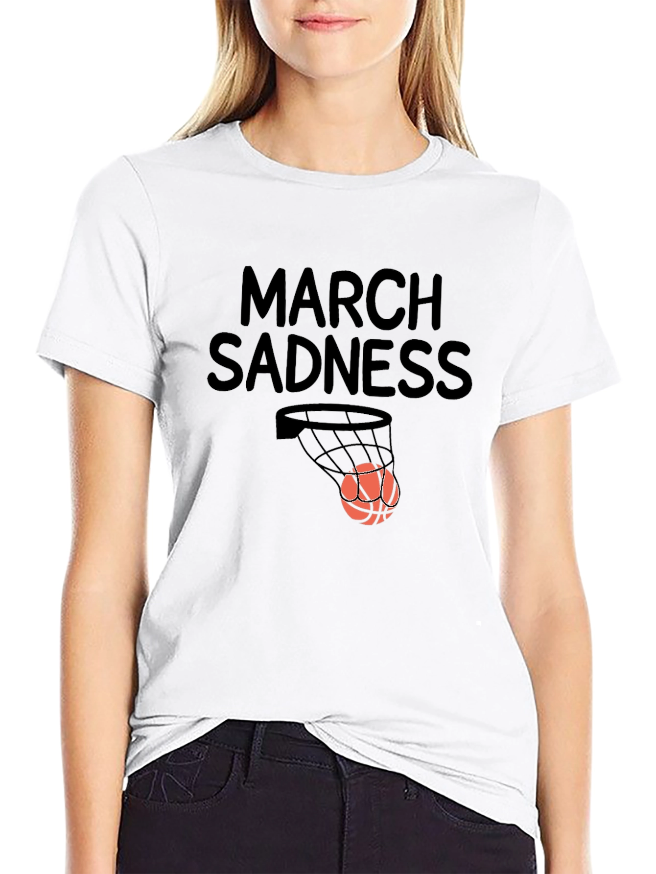 March Madness Basketball Graphic T-Shirt