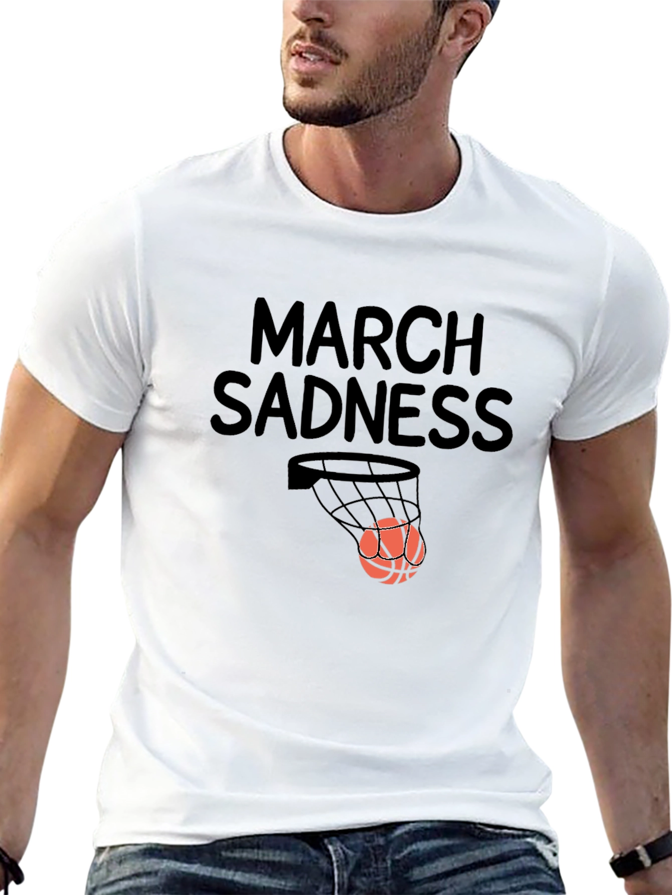 March Madness Basketball Graphic T-Shirt