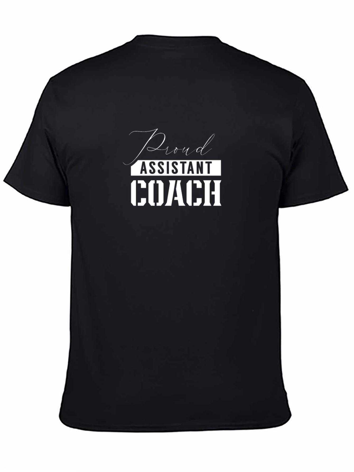 Proud Assistant Coach Graphic T-Shirt