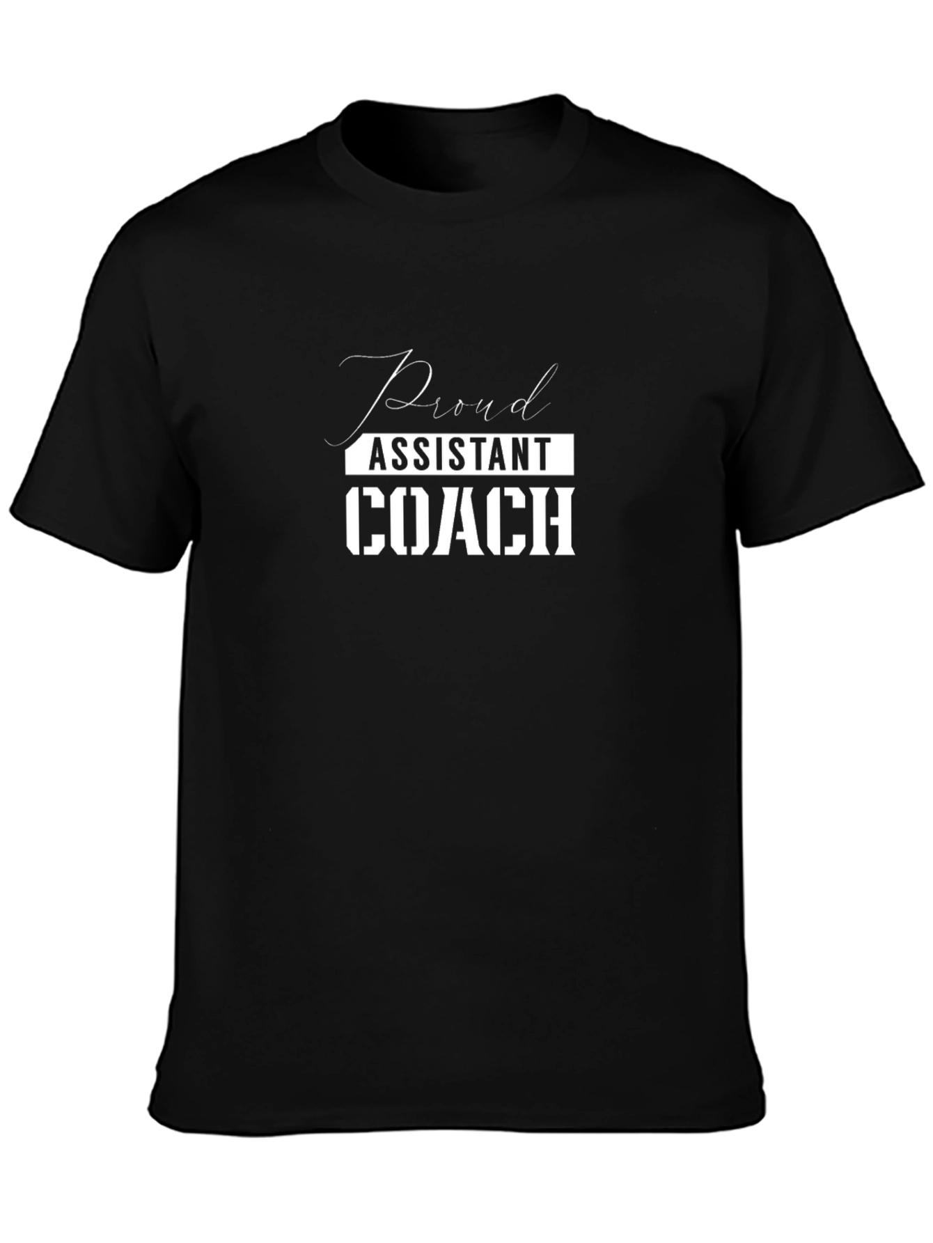 Proud Assistant Coach Graphic T-Shirt