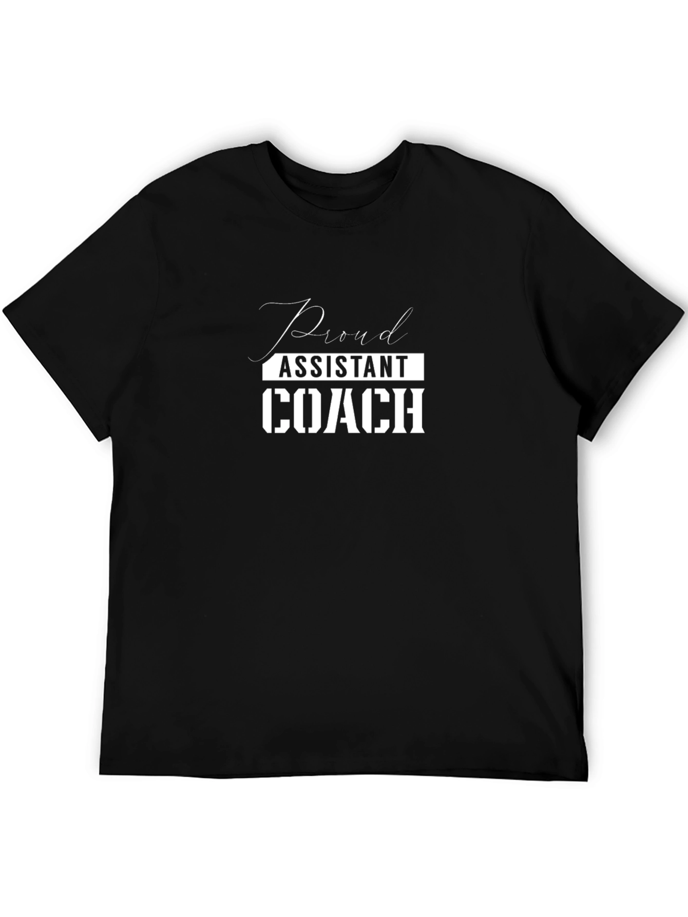 Proud Assistant Coach Graphic T-Shirt