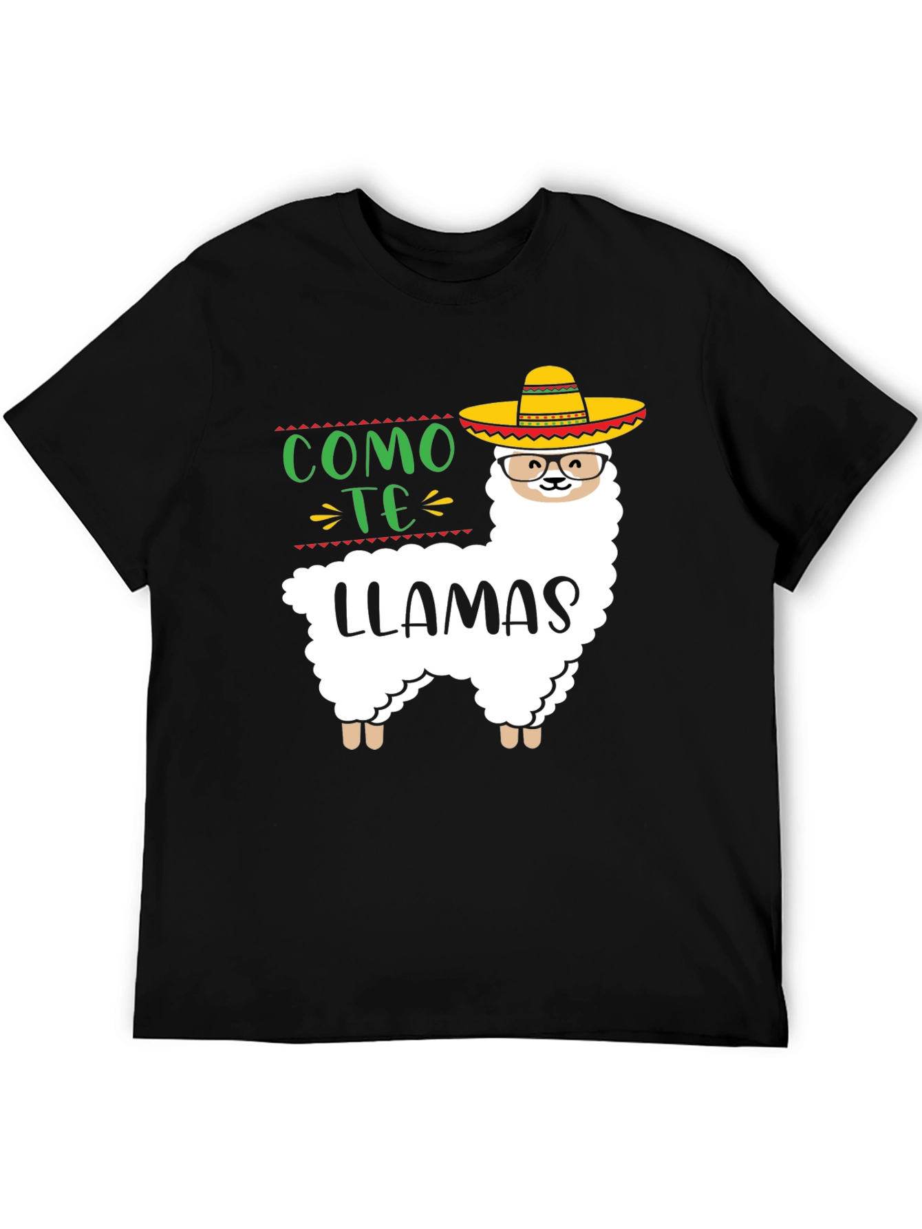 Como Te Llamas Llama Graphic Tee
