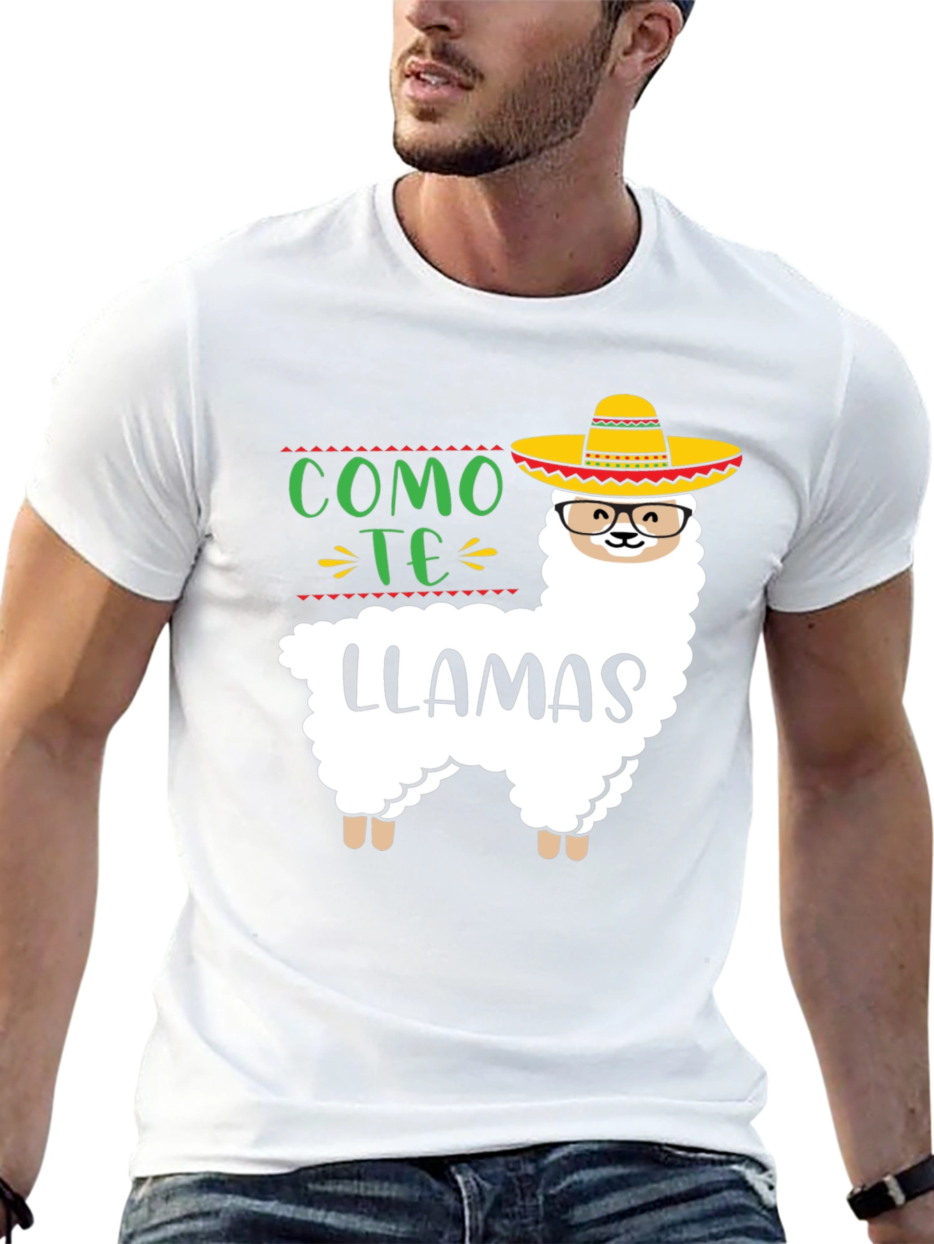 Como Te Llamas Llama Graphic Tee