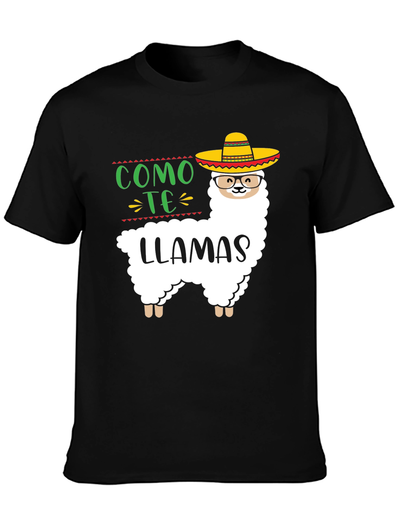 Como Te Llamas Llama Graphic Tee