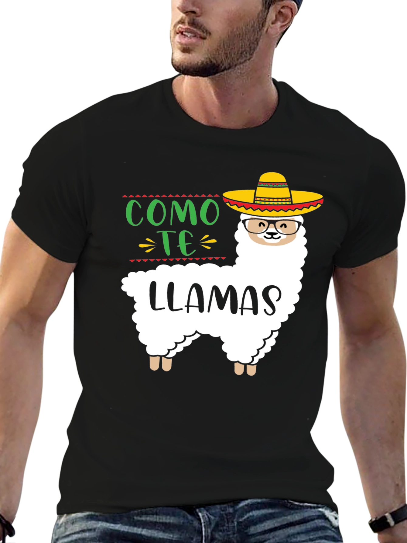Como Te Llamas Llama Graphic Tee