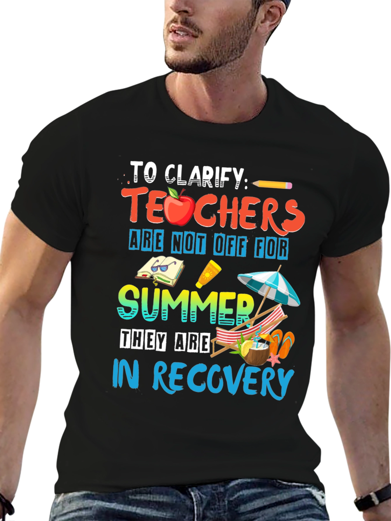 Teacher Summer Recovery T-Shirt