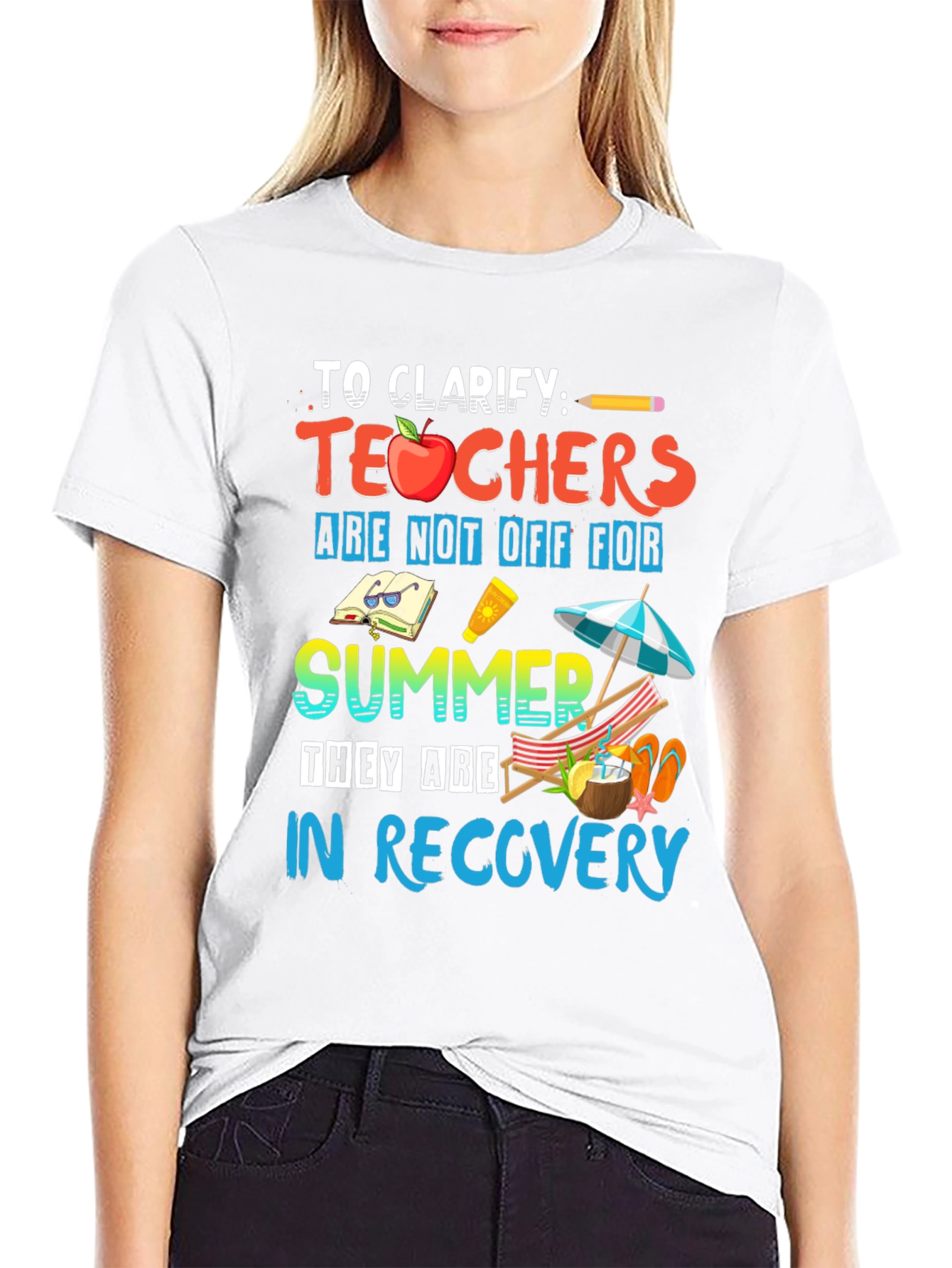 Teacher Summer Recovery T-Shirt