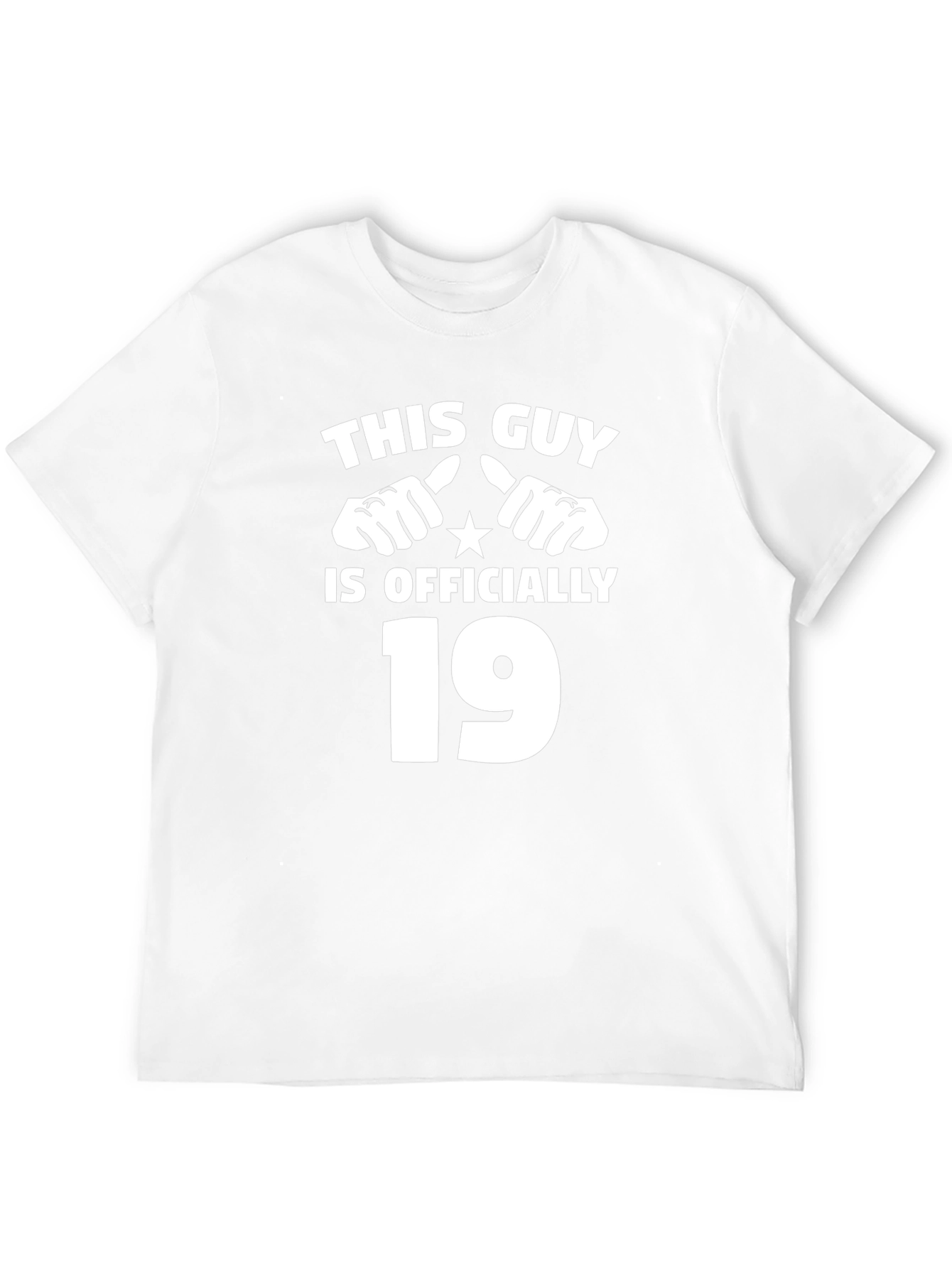 Officially 19 Novelty Graphic Tee