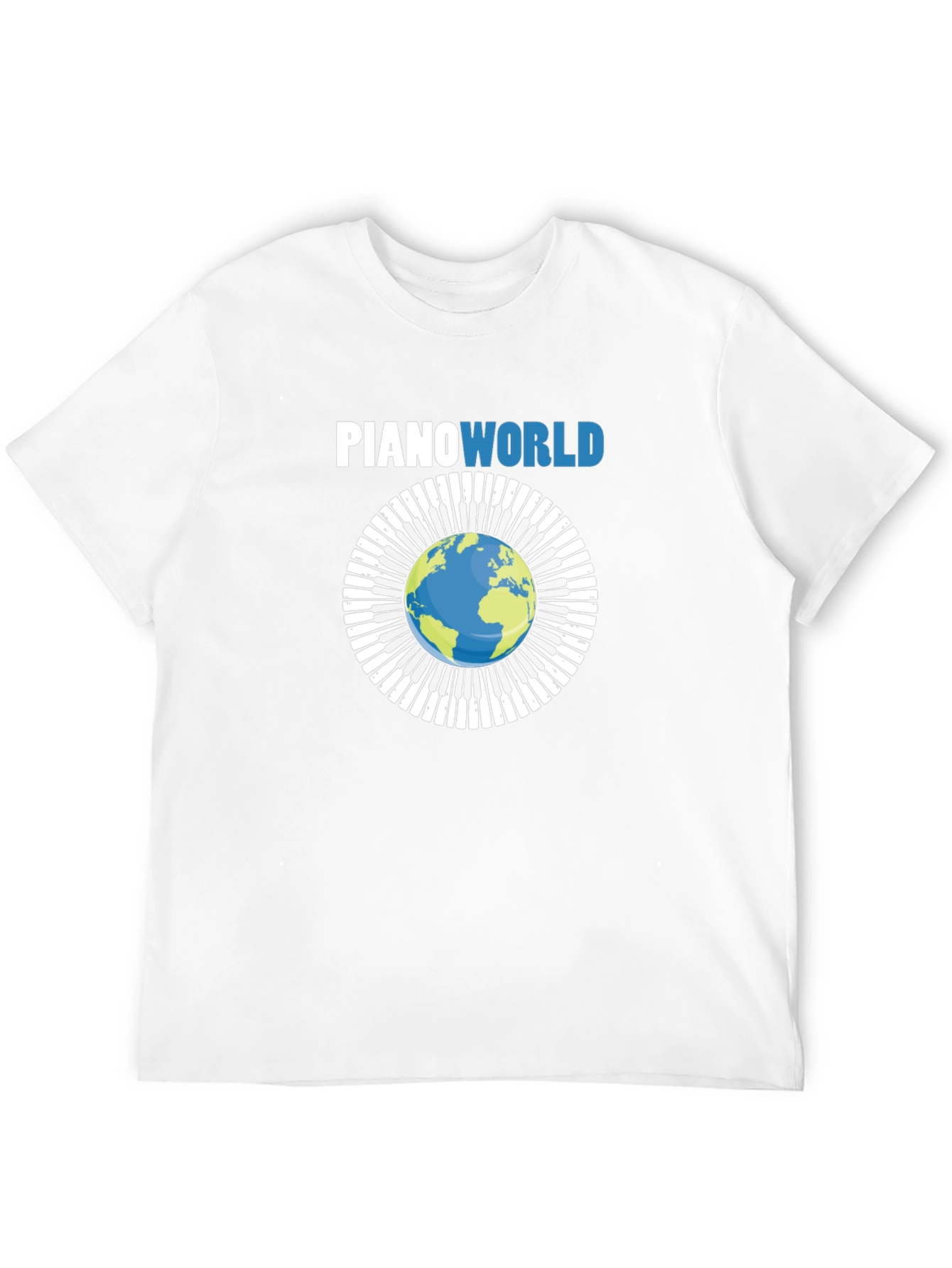 Piano World T-Shirt - Music Lover Tee